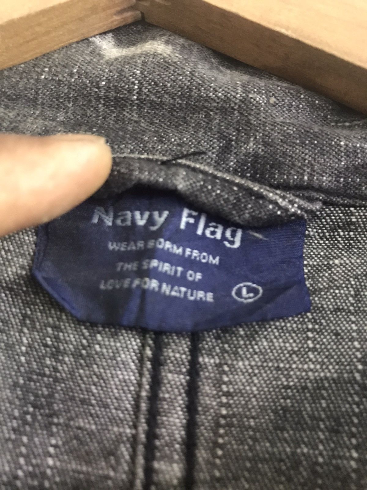 Navy Flag military jacket nice design