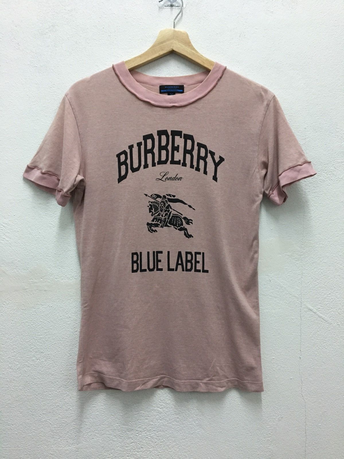Burberry blue label tshirt big logo short sleeve
