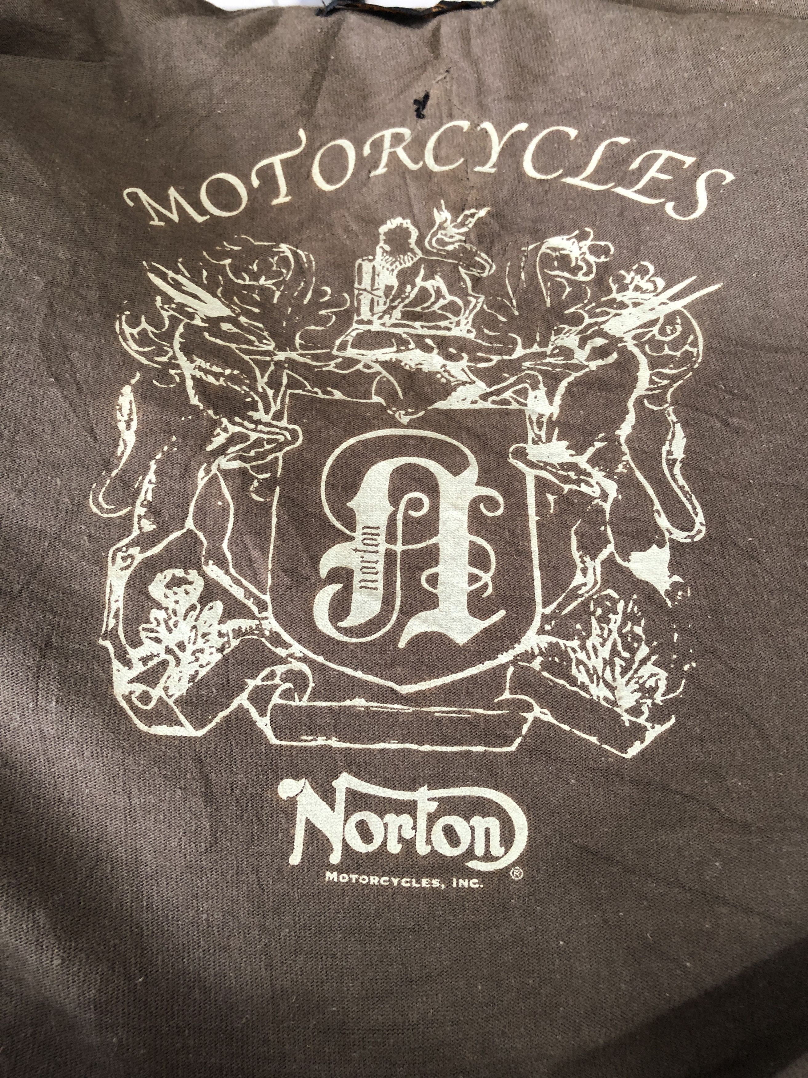 Norton Vintage Norton Motorcycles Jacket (code:F) Size US L / EU 52-54 / 3 - 9 Thumbnail