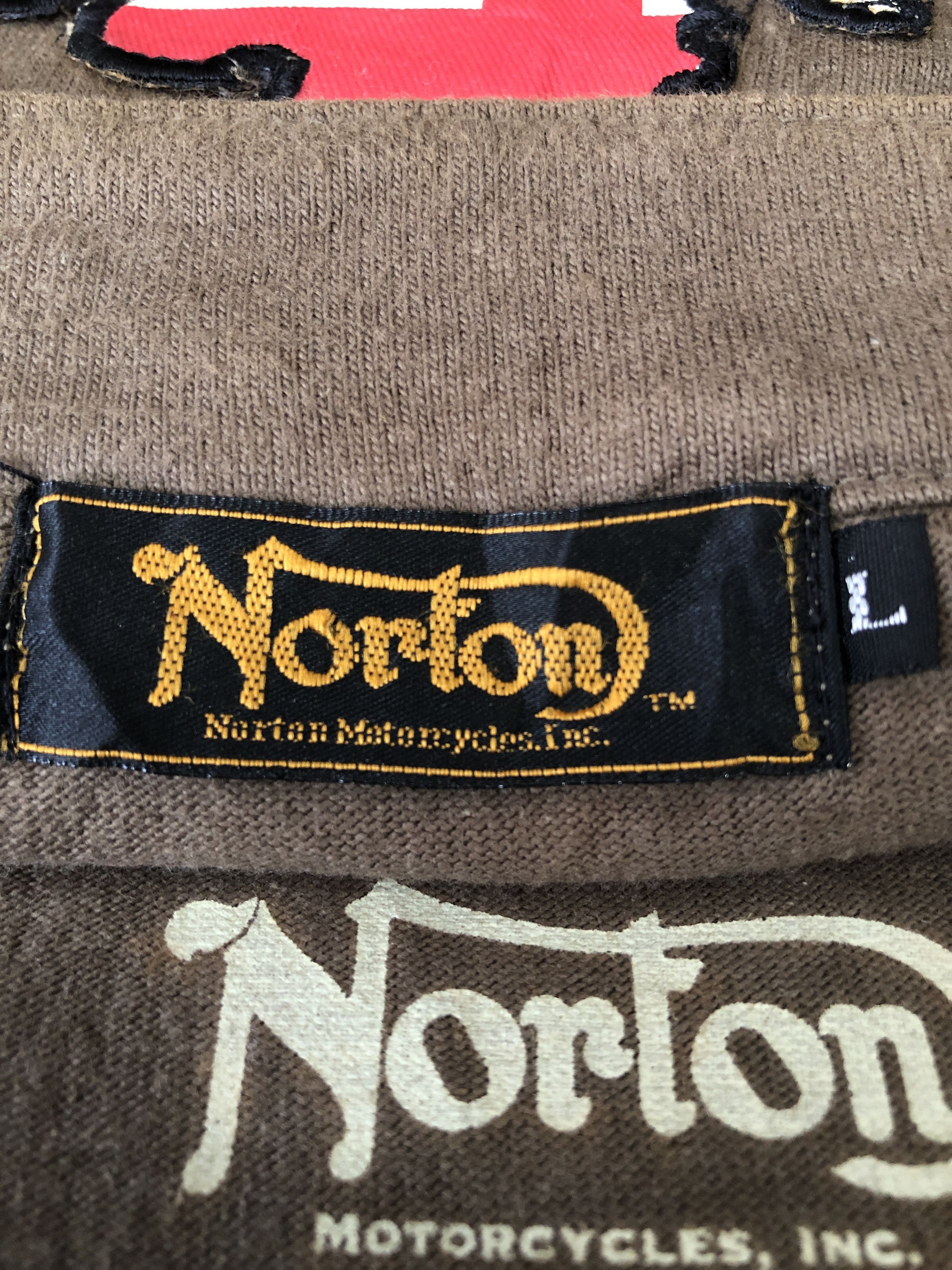Norton Vintage Norton Motorcycles Jacket (code:F) Size US L / EU 52-54 / 3 - 8 Thumbnail