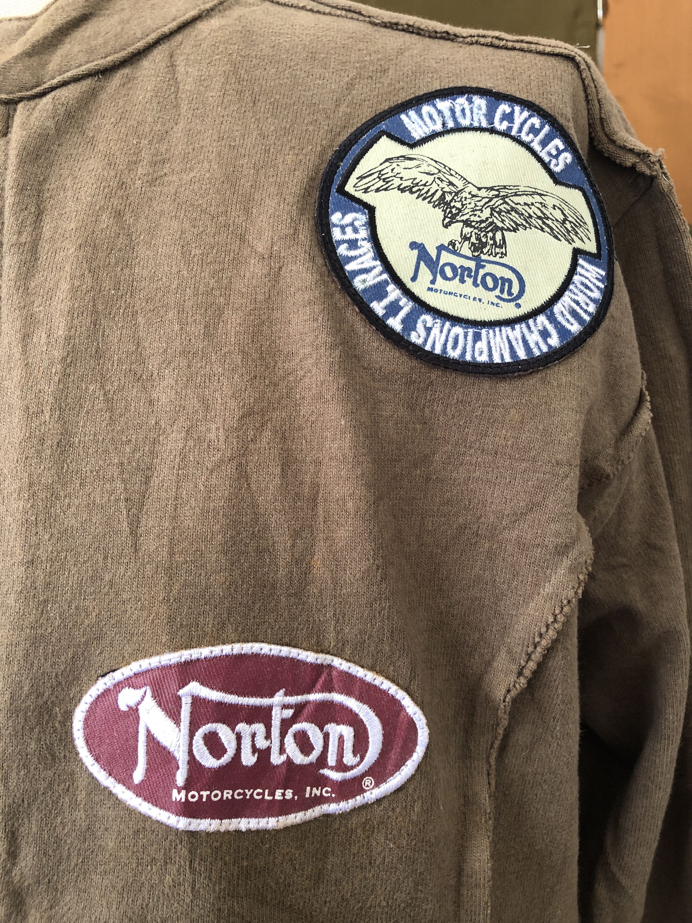 Norton Vintage Norton Motorcycles Jacket (code:F) Size US L / EU 52-54 / 3 - 3 Thumbnail