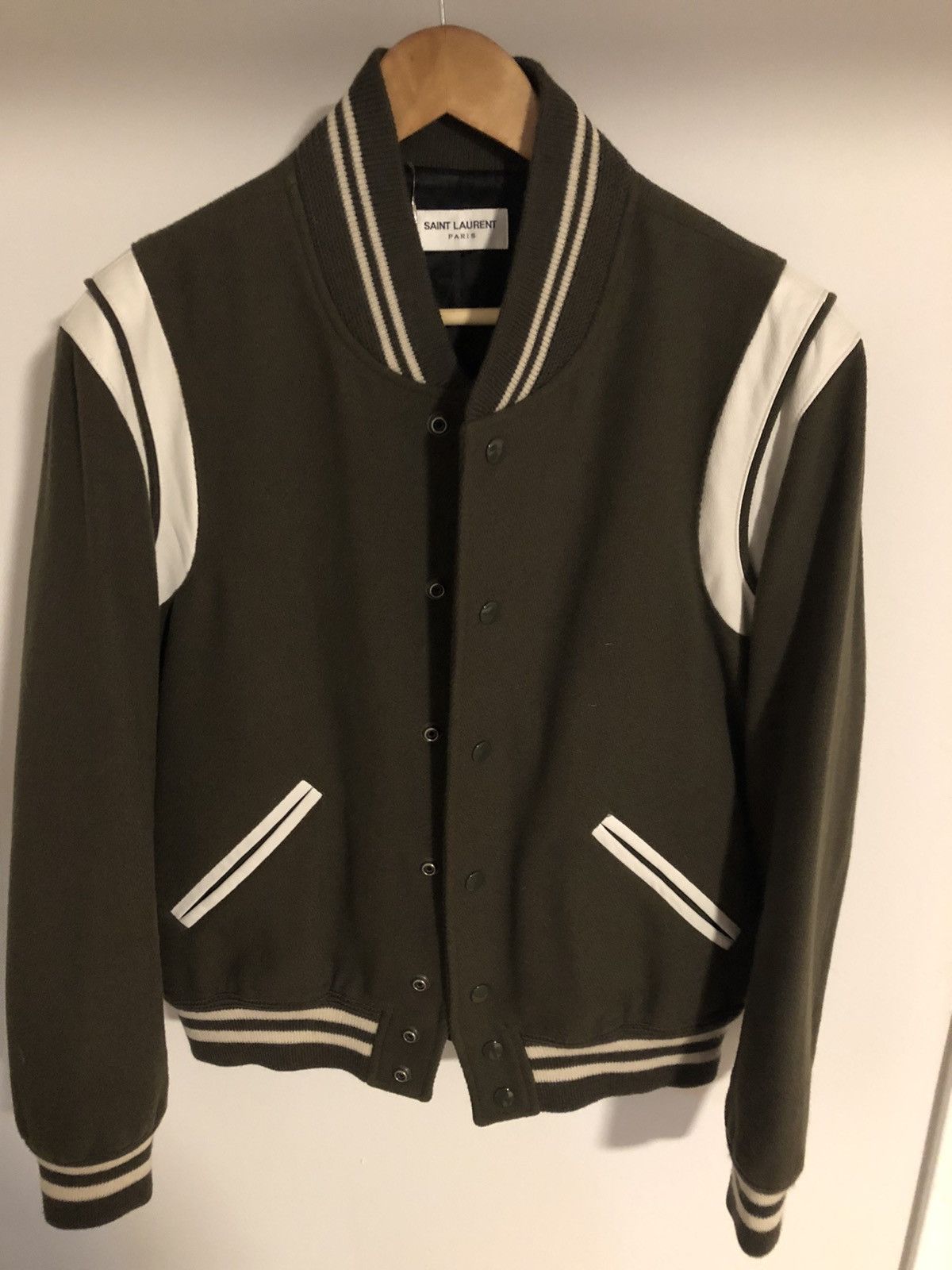 Saint Laurent Paris SLP Teddy Jacket Grailed