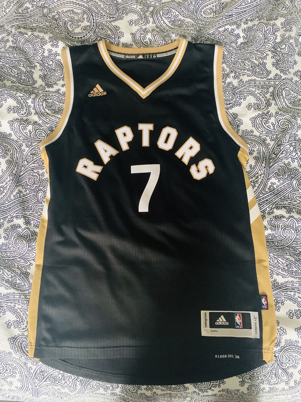 ADIDAS Swingman Kyle Lowry Toronto Raptors OVO Drake Night Black