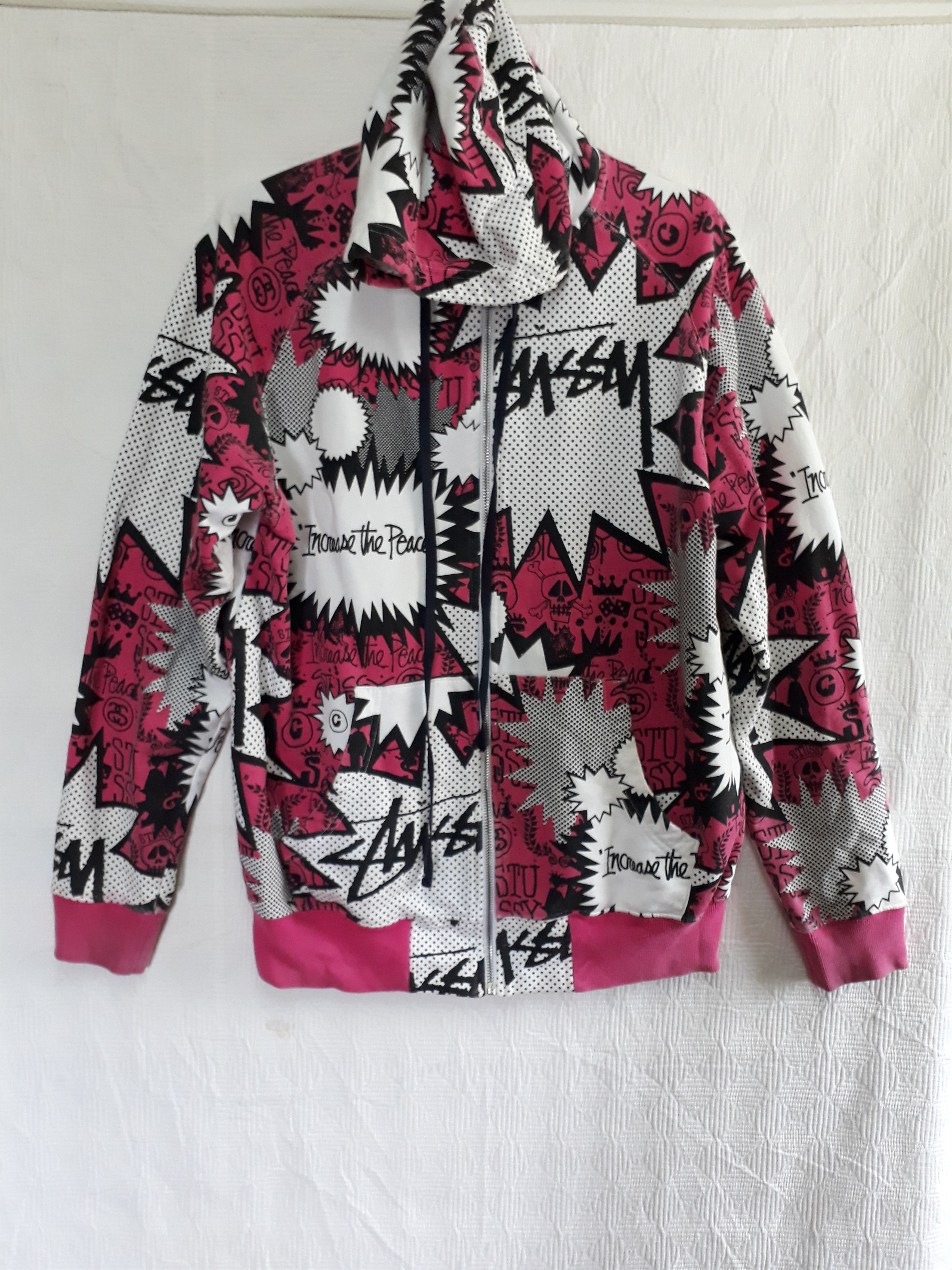 Stussy Rare design Fullprint stussy Size US L / EU 52-54 / 3 - 1 Thumbnail