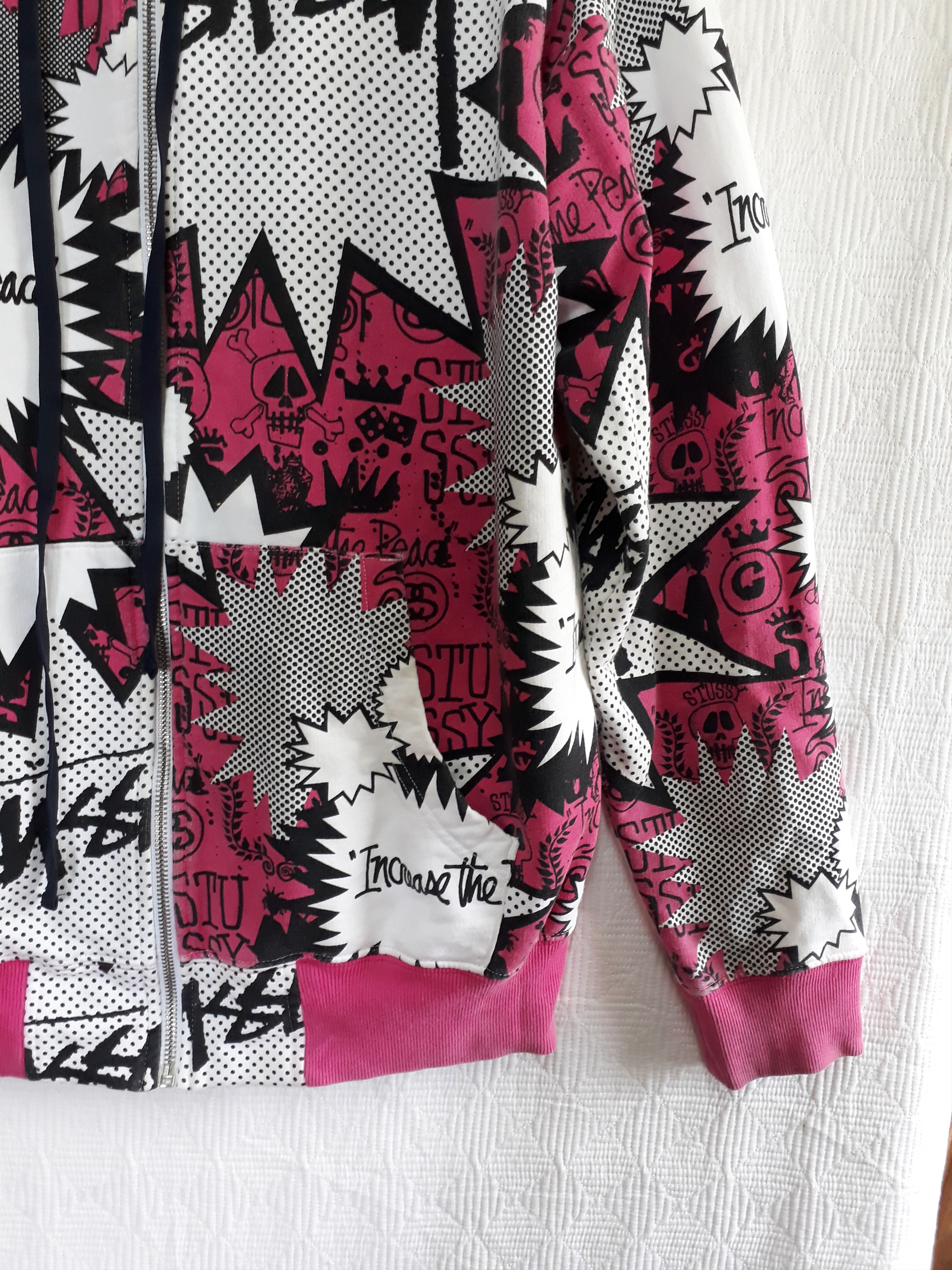 Stussy Rare design Fullprint stussy Size US L / EU 52-54 / 3 - 6 Thumbnail