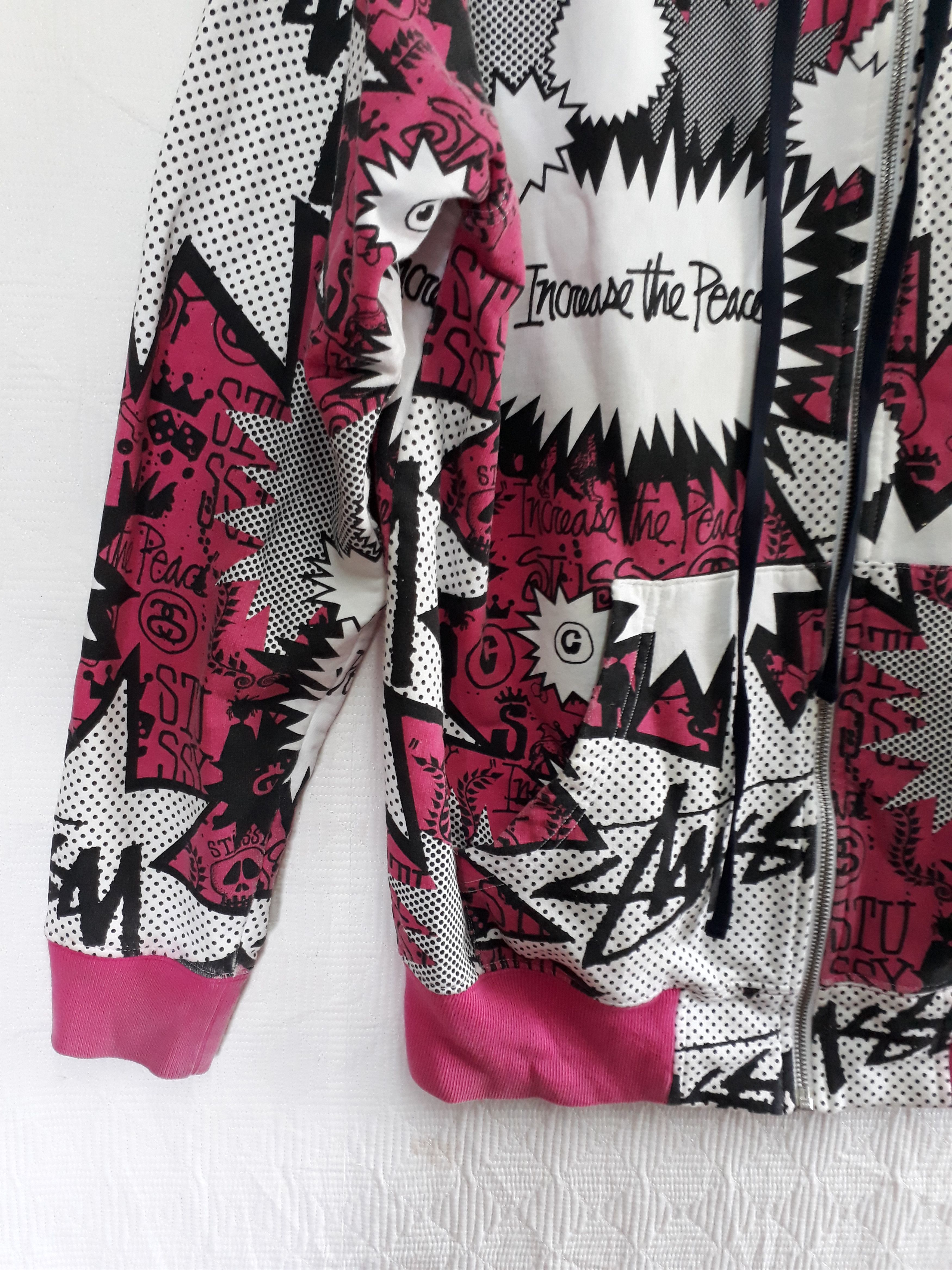 Stussy Rare design Fullprint stussy Size US L / EU 52-54 / 3 - 4 Thumbnail