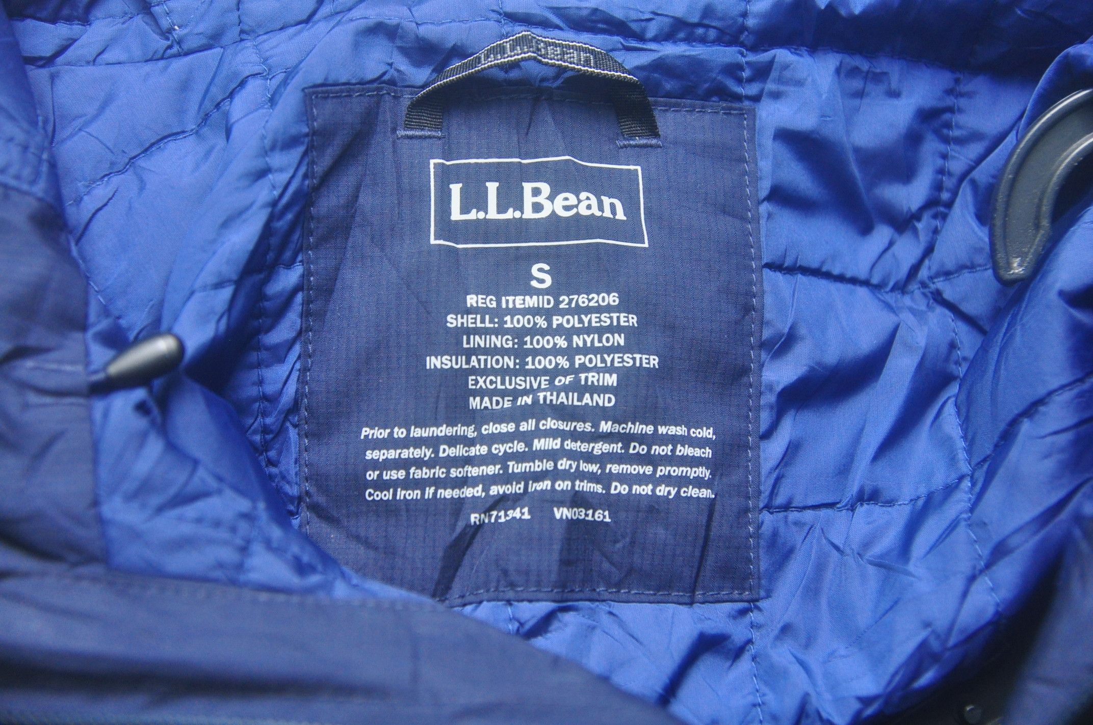 L.L. Bean L.L. Bean Dark Blue Sweater Jacket Size US M / EU 48-50 / 2 - 7 Thumbnail
