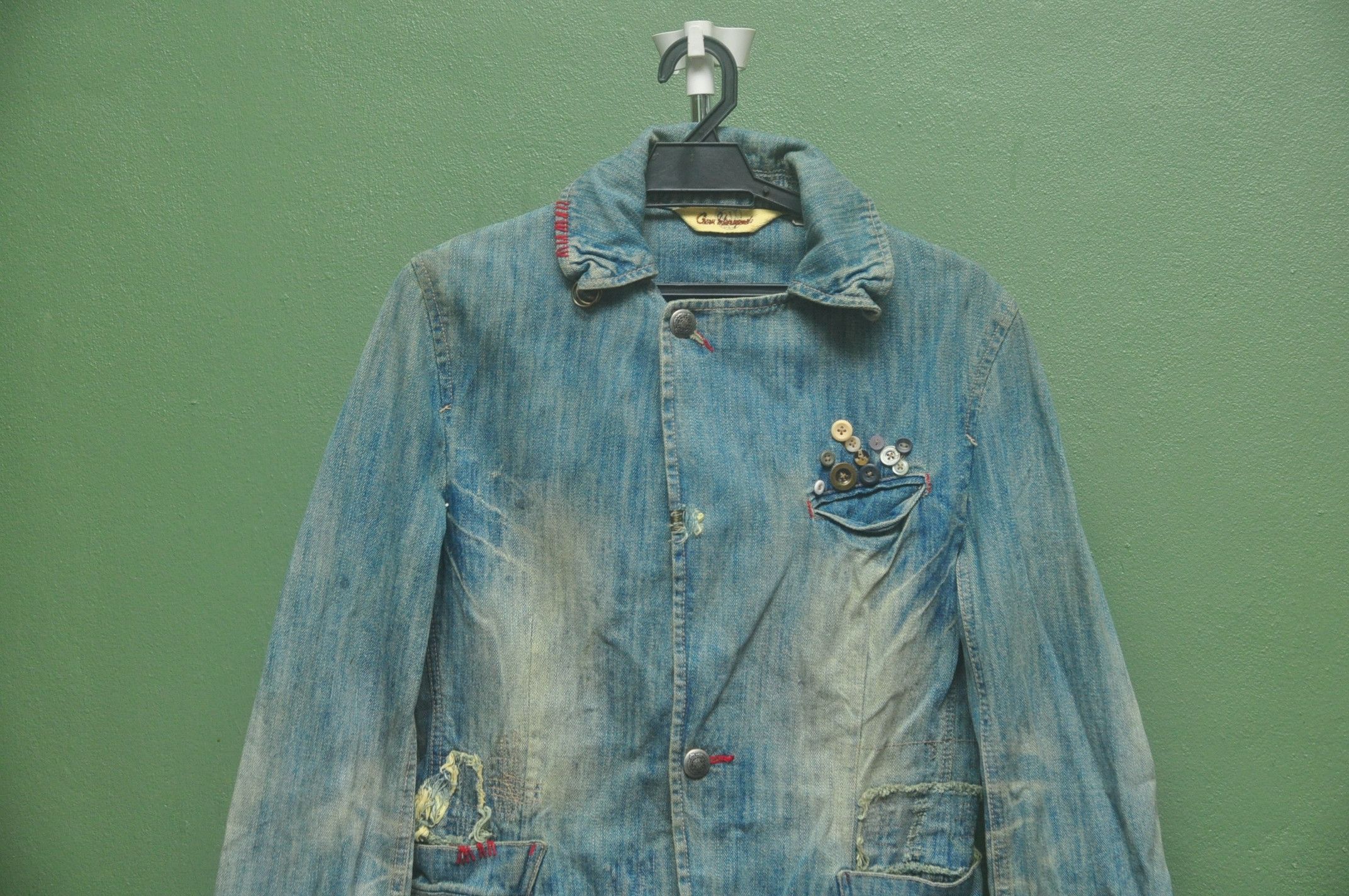Japanese Brand Japanese Fashion Style Jeans Jacket Size M / US 6-8 / IT 42-44 - 3 Thumbnail