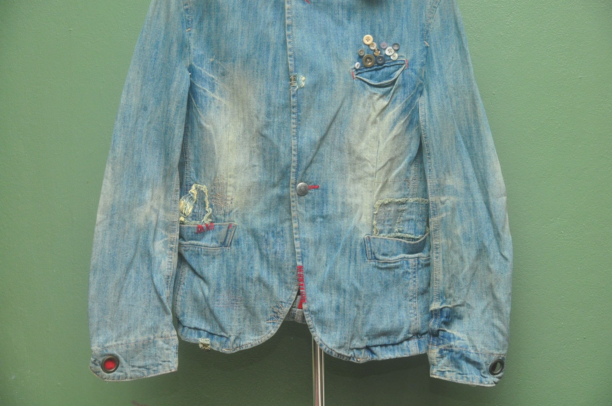 Japanese Brand Japanese Fashion Style Jeans Jacket Size M / US 6-8 / IT 42-44 - 4 Thumbnail