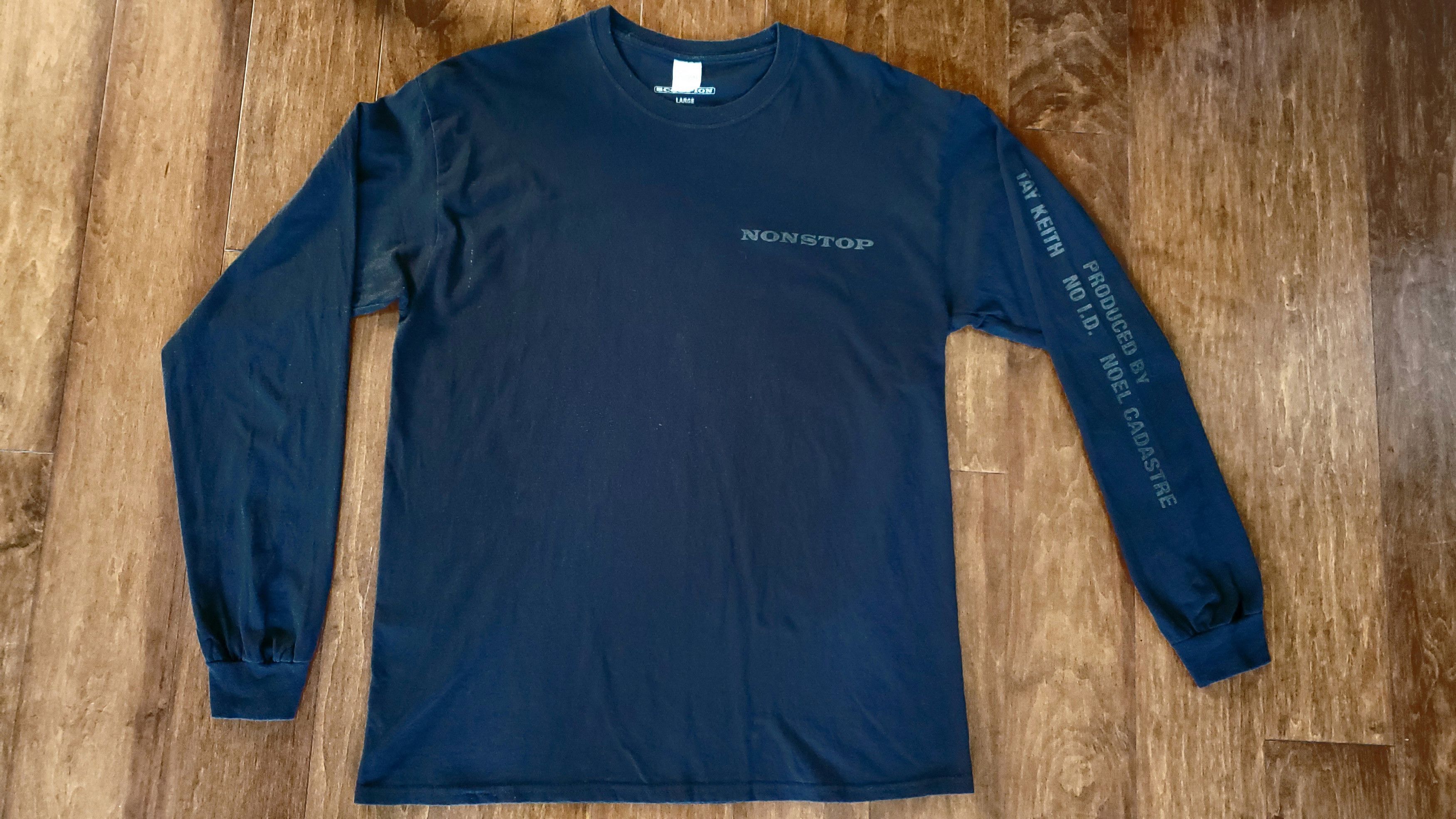 Band Tees × Drake × Rap Tees Drake Scorpion Nonstop Lyrics 3M L/S Tee Size US L / EU 52-54 / 3 - 4 Thumbnail