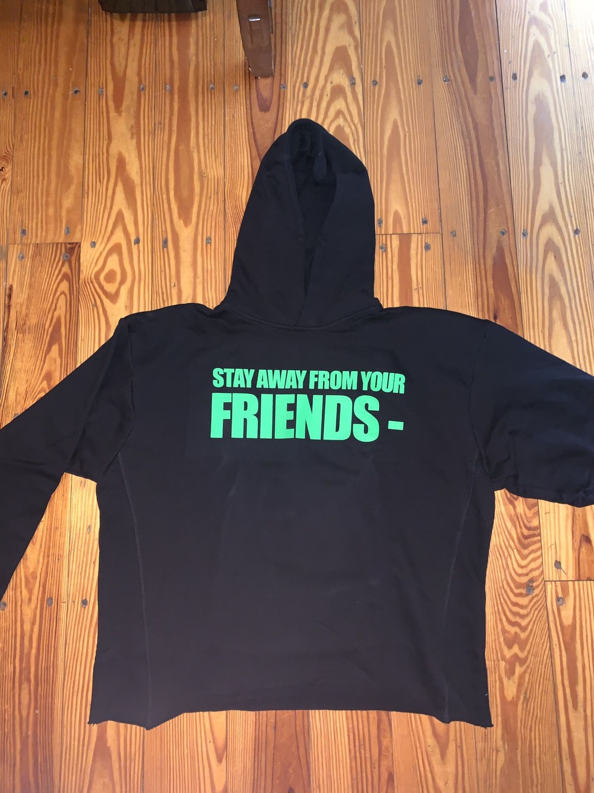 Vlone stay away from your friends hoodie new arrivals