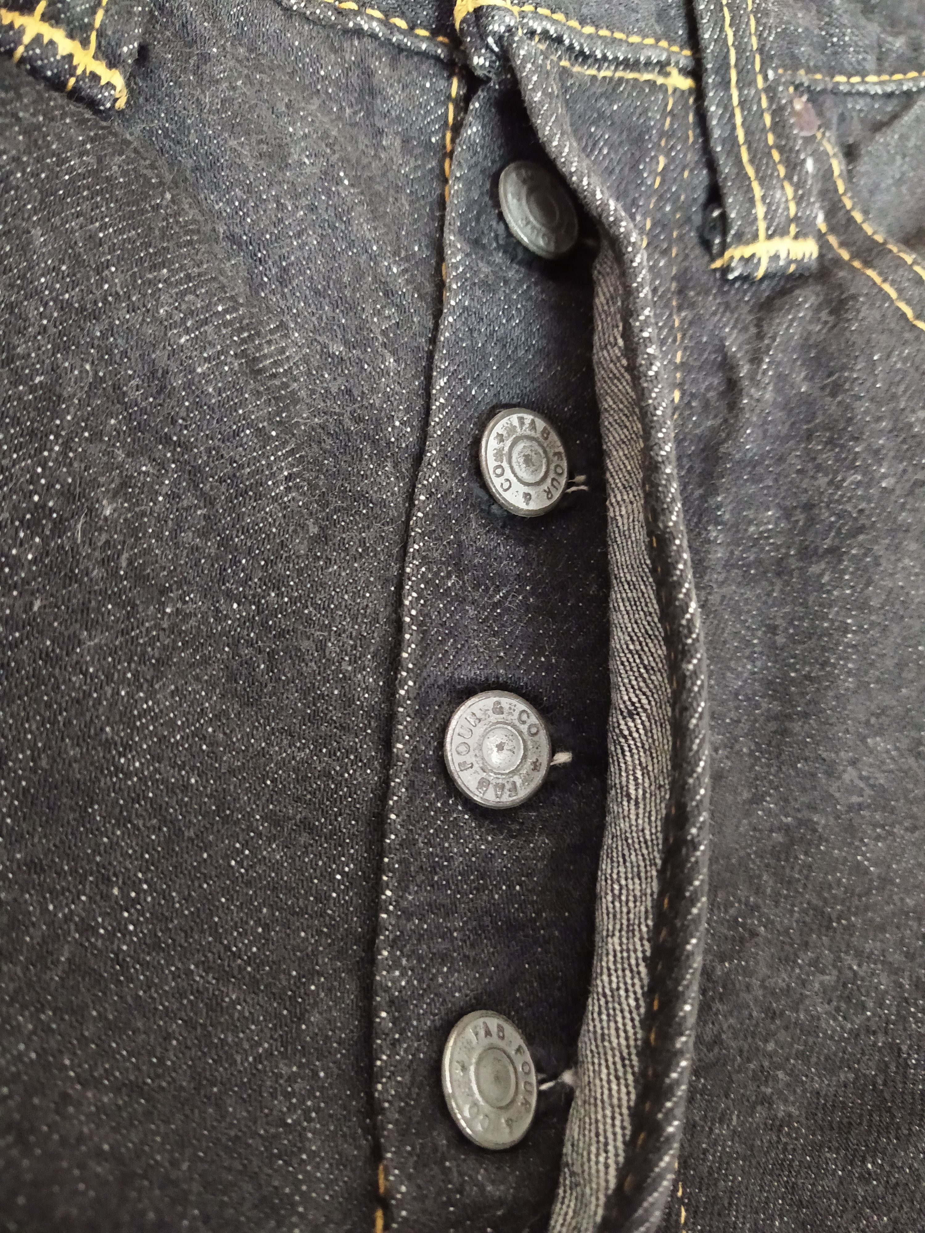 Other FAB FOUR SKULL ALCHEMIST Japan Selvedge DENIM (B266) w29 Size US 29 - 6 Thumbnail