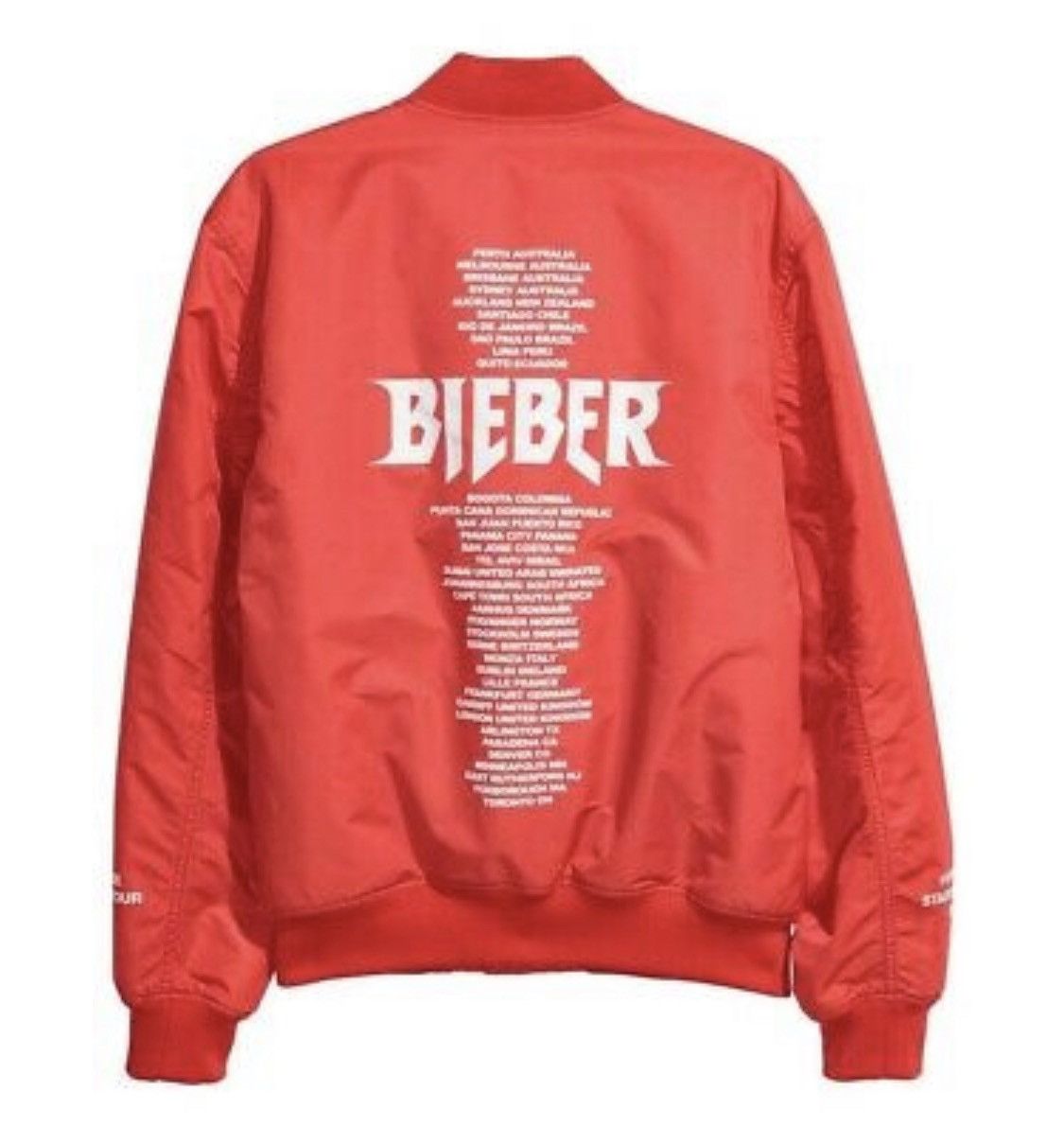 Justin bieber jacket h&m best sale