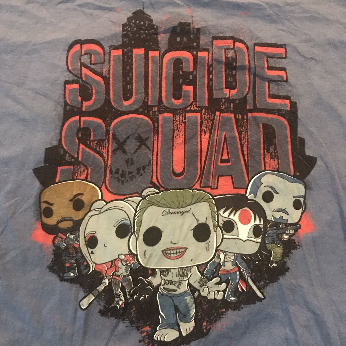 DC Comics Funko Pop DC Comics Suicide Squad Blue T-Shirt! Size US S / EU 44-46 / 1 - 1 Thumbnail