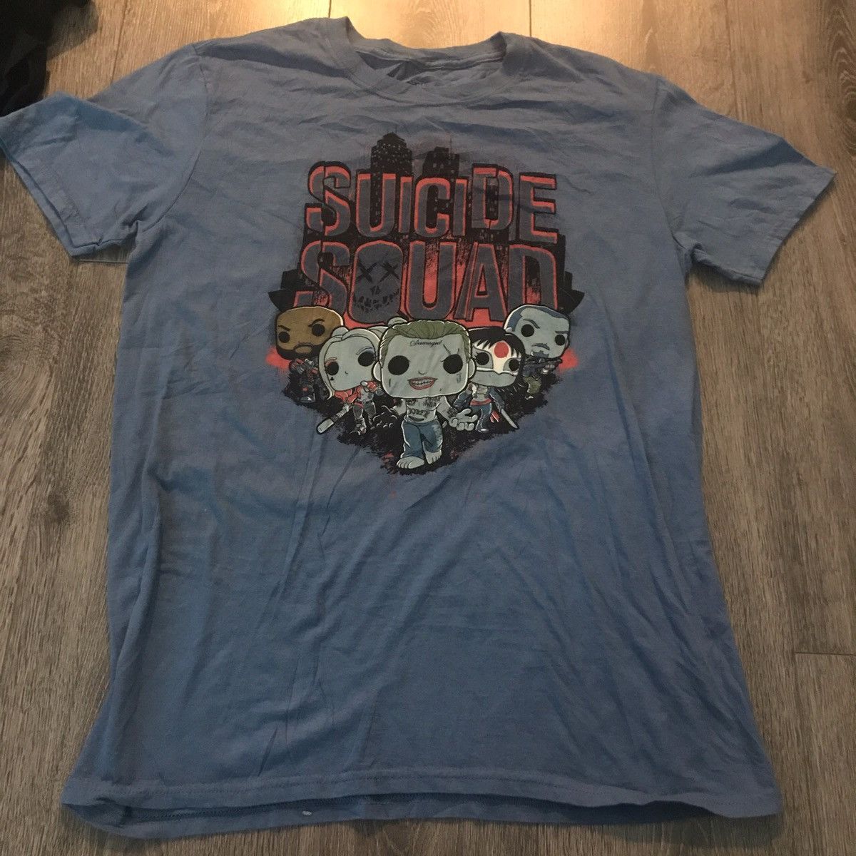 DC Comics Funko Pop DC Comics Suicide Squad Blue T-Shirt! Size US S / EU 44-46 / 1 - 2 Thumbnail