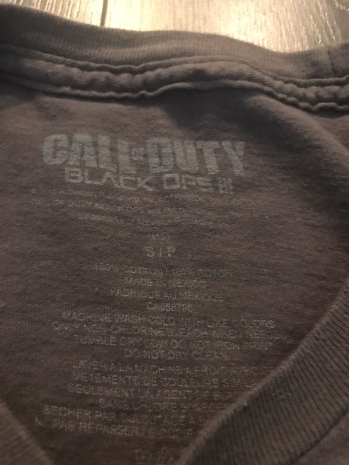 Playstation × Vintage VTG 2015 Official Call of Duty Black Ops III Logo T-Shirt Size US S / EU 44-46 / 1 - 3 Thumbnail