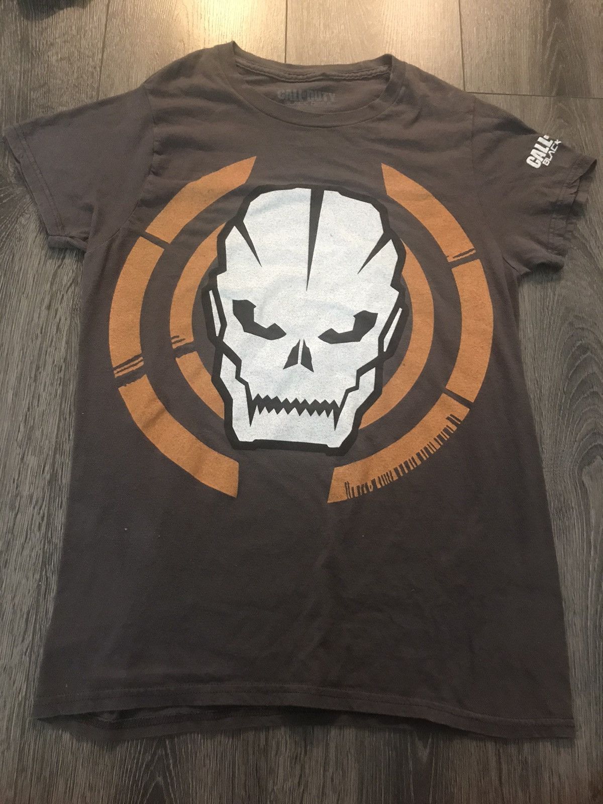 Playstation × Vintage VTG 2015 Official Call of Duty Black Ops III Logo T-Shirt Size US S / EU 44-46 / 1 - 2 Thumbnail