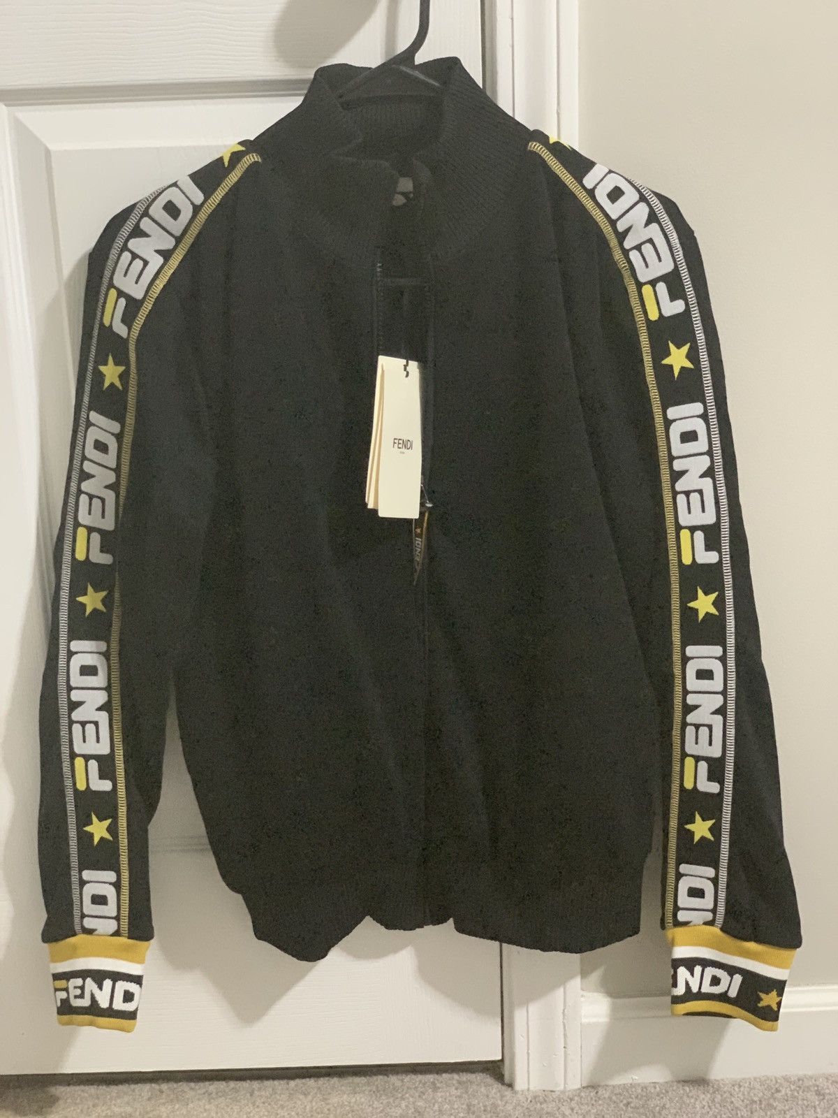 Fendi Fendi Roma Logomania Track Jacket | Grailed
