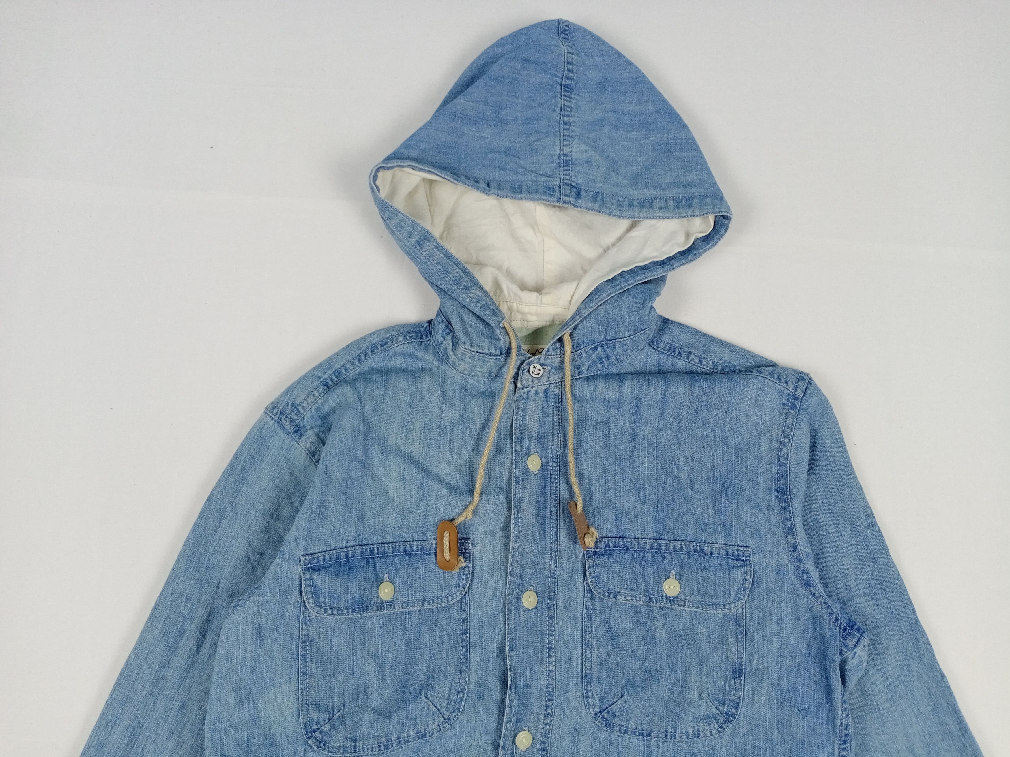 Global Work × Japanese Brand × Vintage Vintage Global Work Hoodie Western Cowboy T-shirt Size US M / EU 48-50 / 2 - 10 Thumbnail