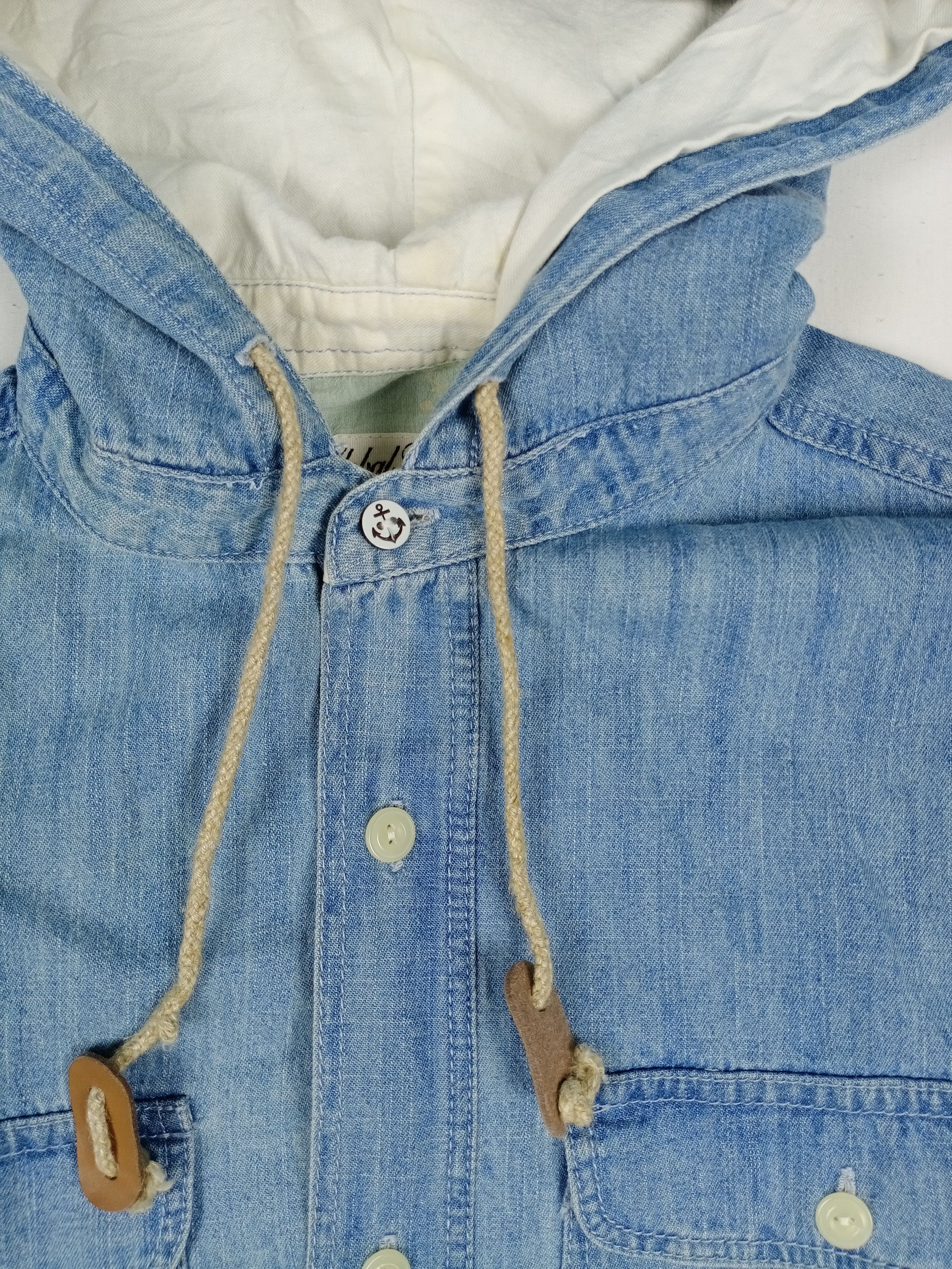 Global Work × Japanese Brand × Vintage Vintage Global Work Hoodie Western Cowboy T-shirt Size US M / EU 48-50 / 2 - 6 Thumbnail