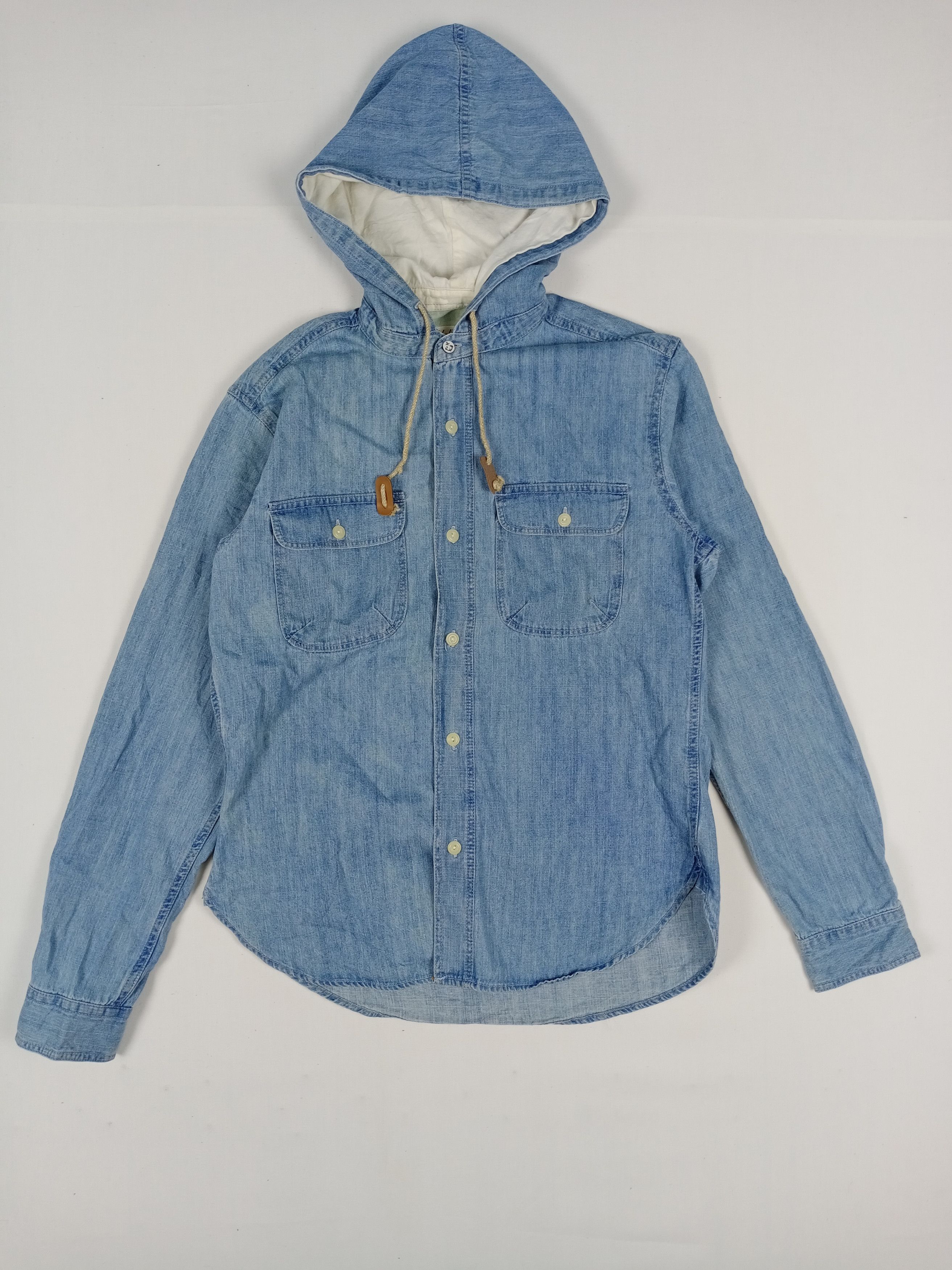 Global Work × Japanese Brand × Vintage Vintage Global Work Hoodie Western Cowboy T-shirt Size US M / EU 48-50 / 2 - 1 Thumbnail