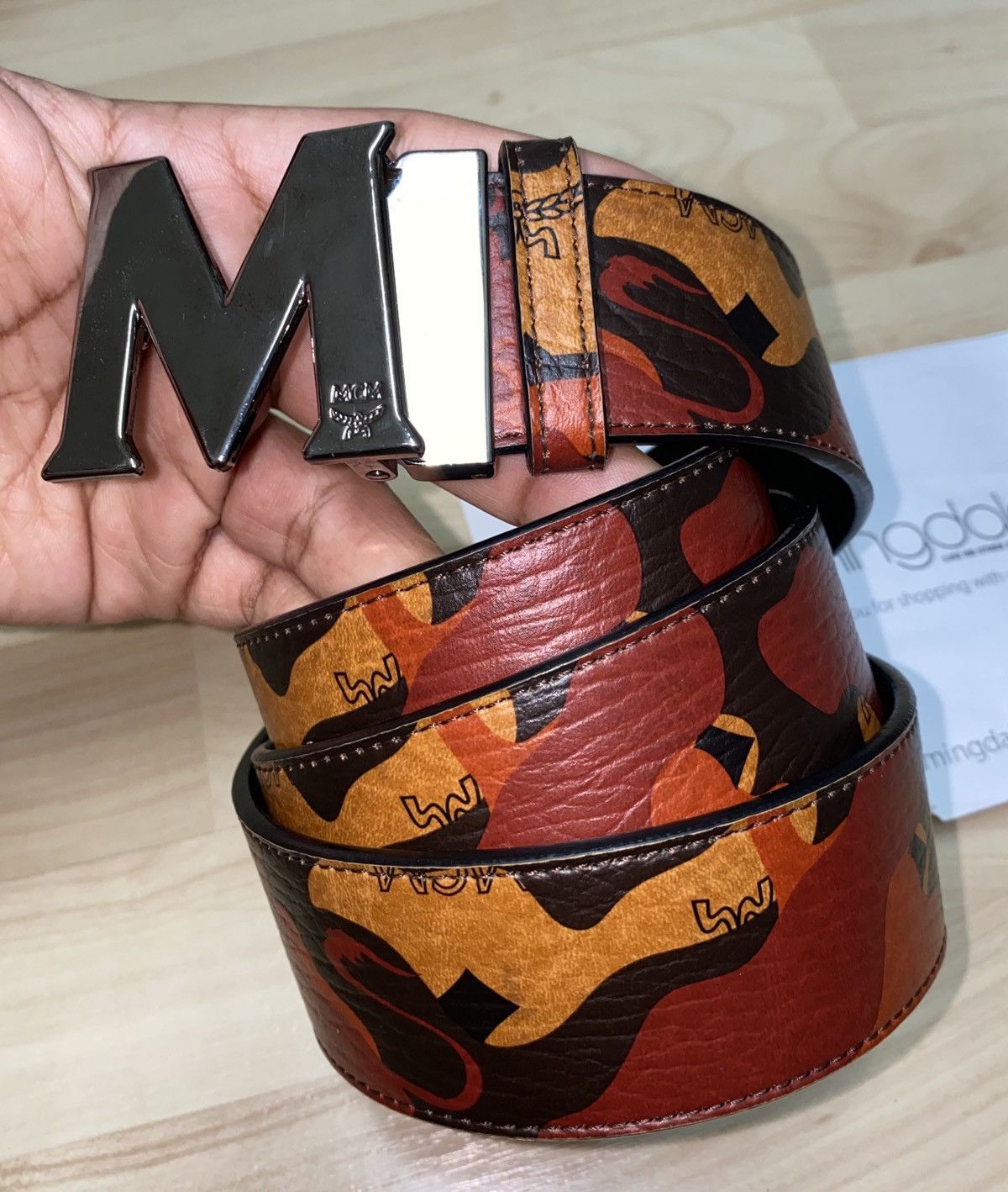 MCM MCM Reversible Flame Camo M Belt Grailed