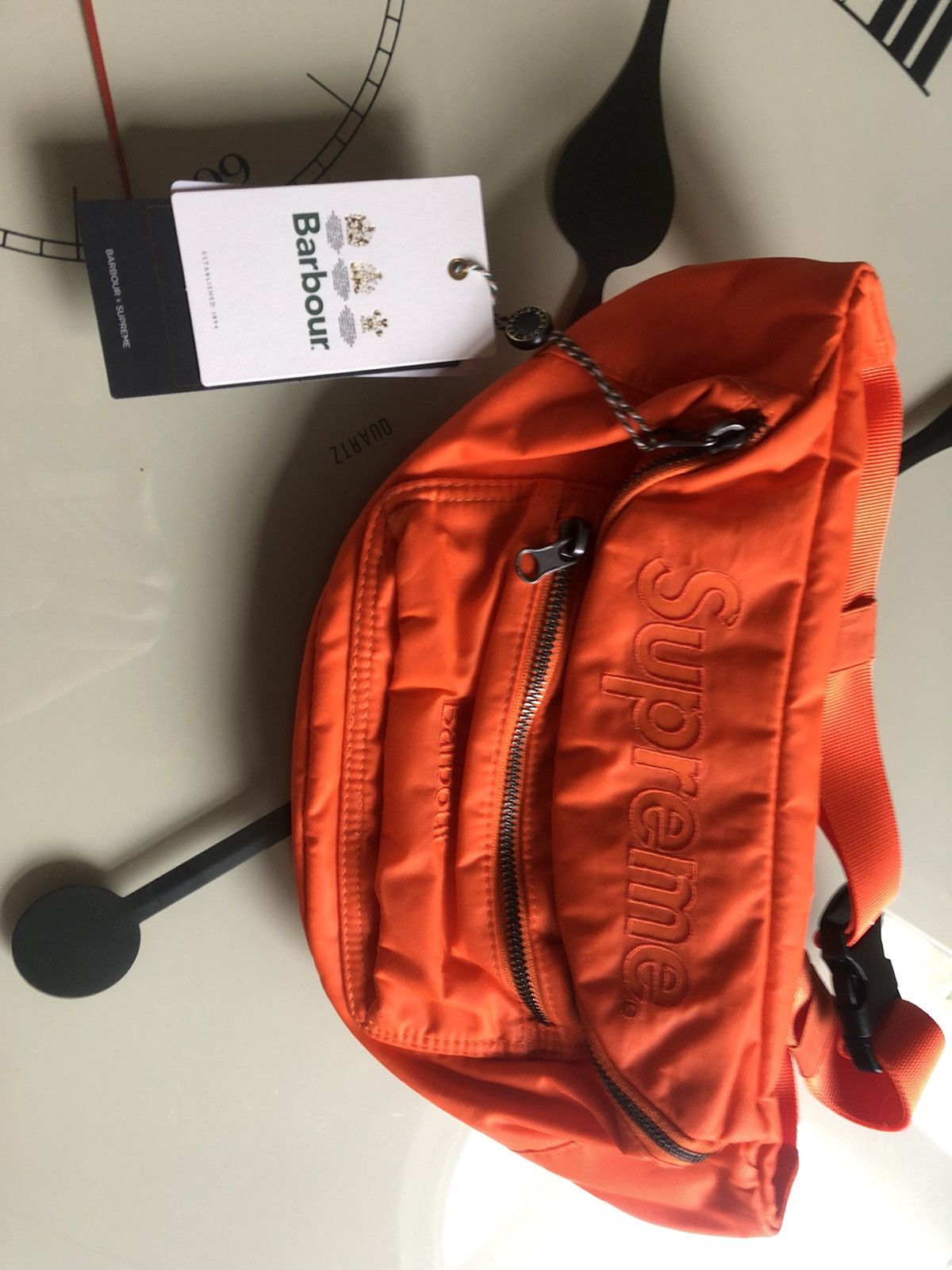 Supreme barbour waist bag hotsell
