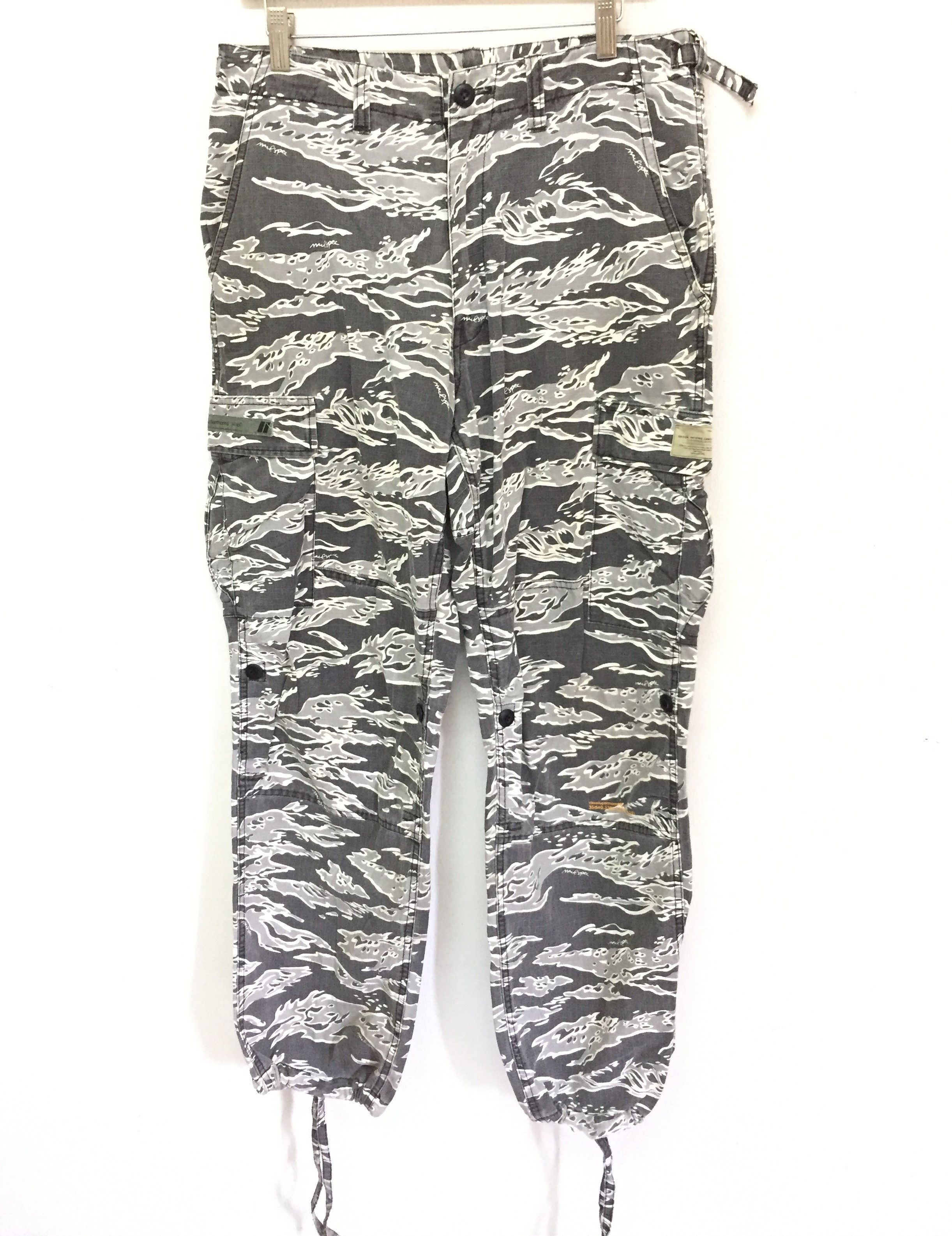 Wtaps 2001 tiger stripe Tactical ristop Cargo Drawstring hem Size US 32 / EU 48 - 1 Thumbnail