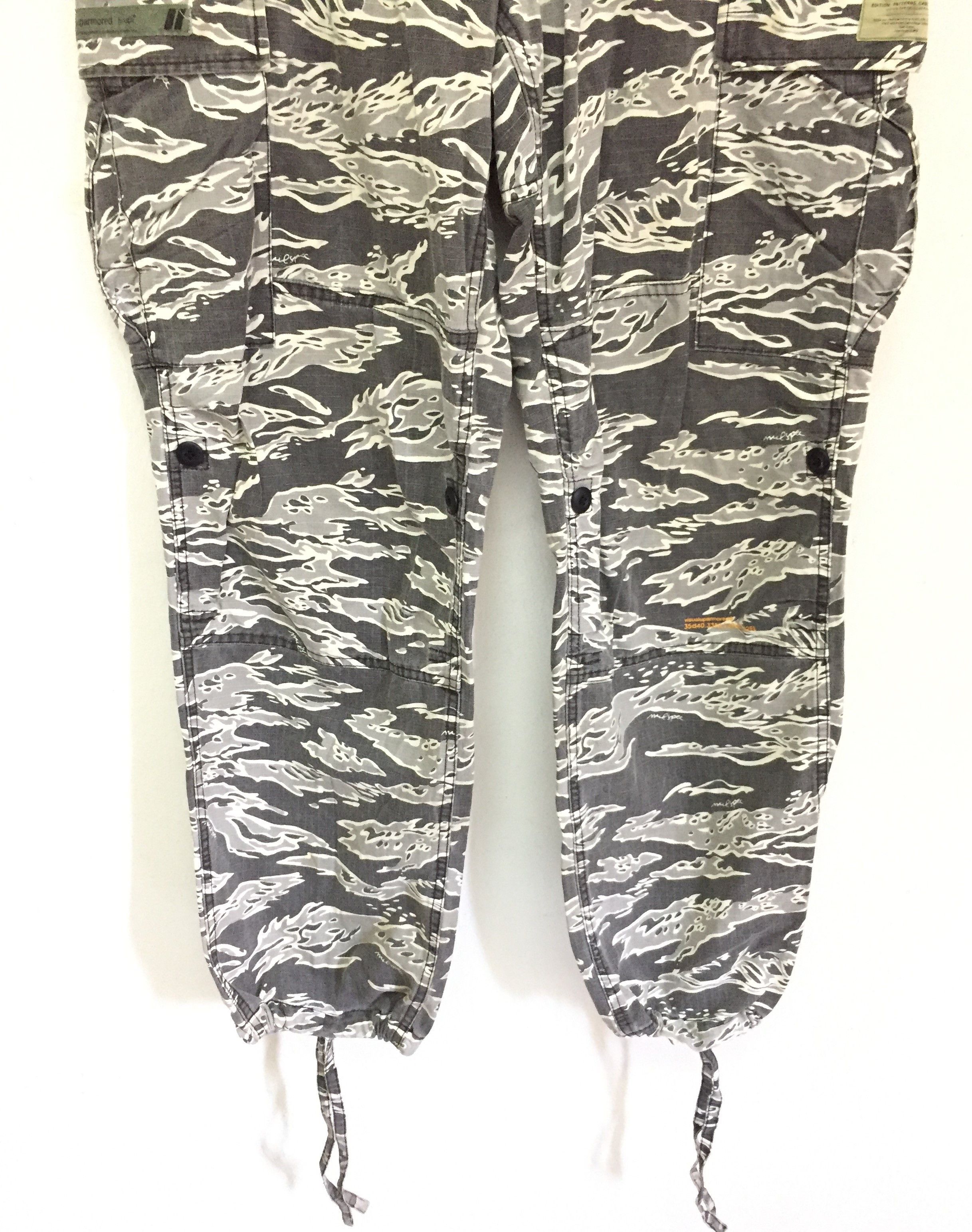 Wtaps 2001 tiger stripe Tactical ristop Cargo Drawstring hem Size US 32 / EU 48 - 4 Thumbnail