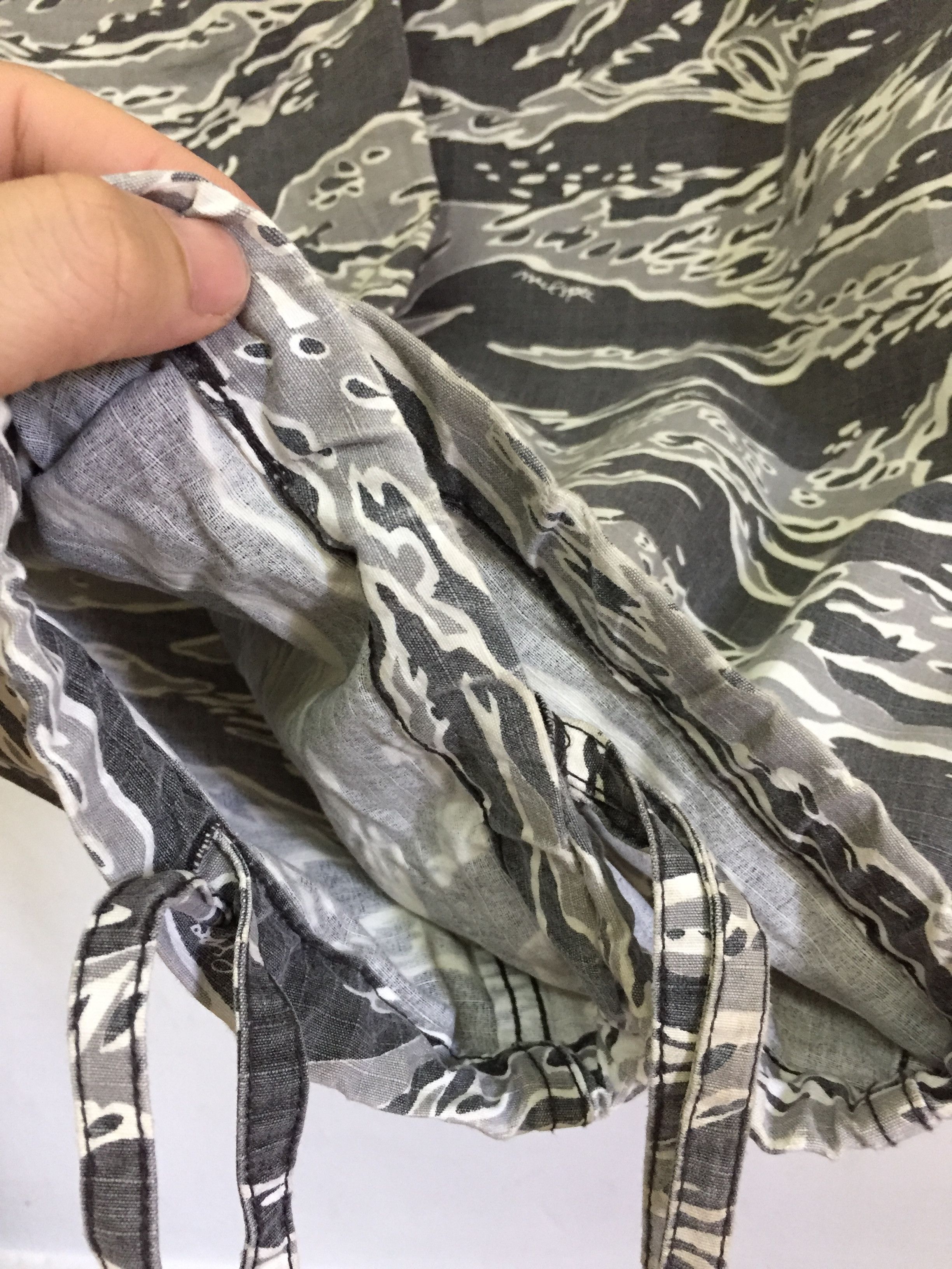 Wtaps 2001 tiger stripe Tactical ristop Cargo Drawstring hem Size US 32 / EU 48 - 14 Thumbnail