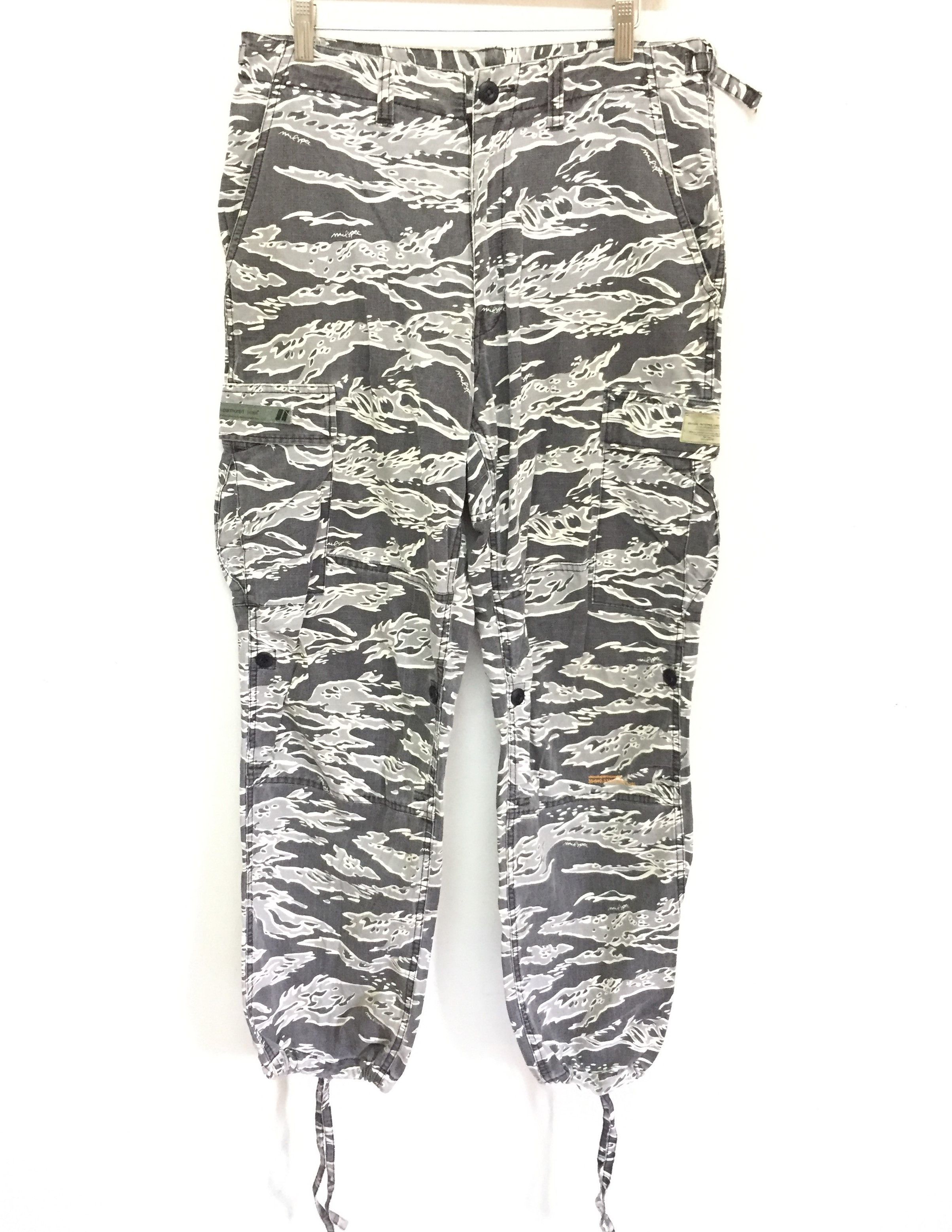 Wtaps 2001 tiger stripe Tactical ristop Cargo Drawstring hem Size US 32 / EU 48 - 2 Thumbnail