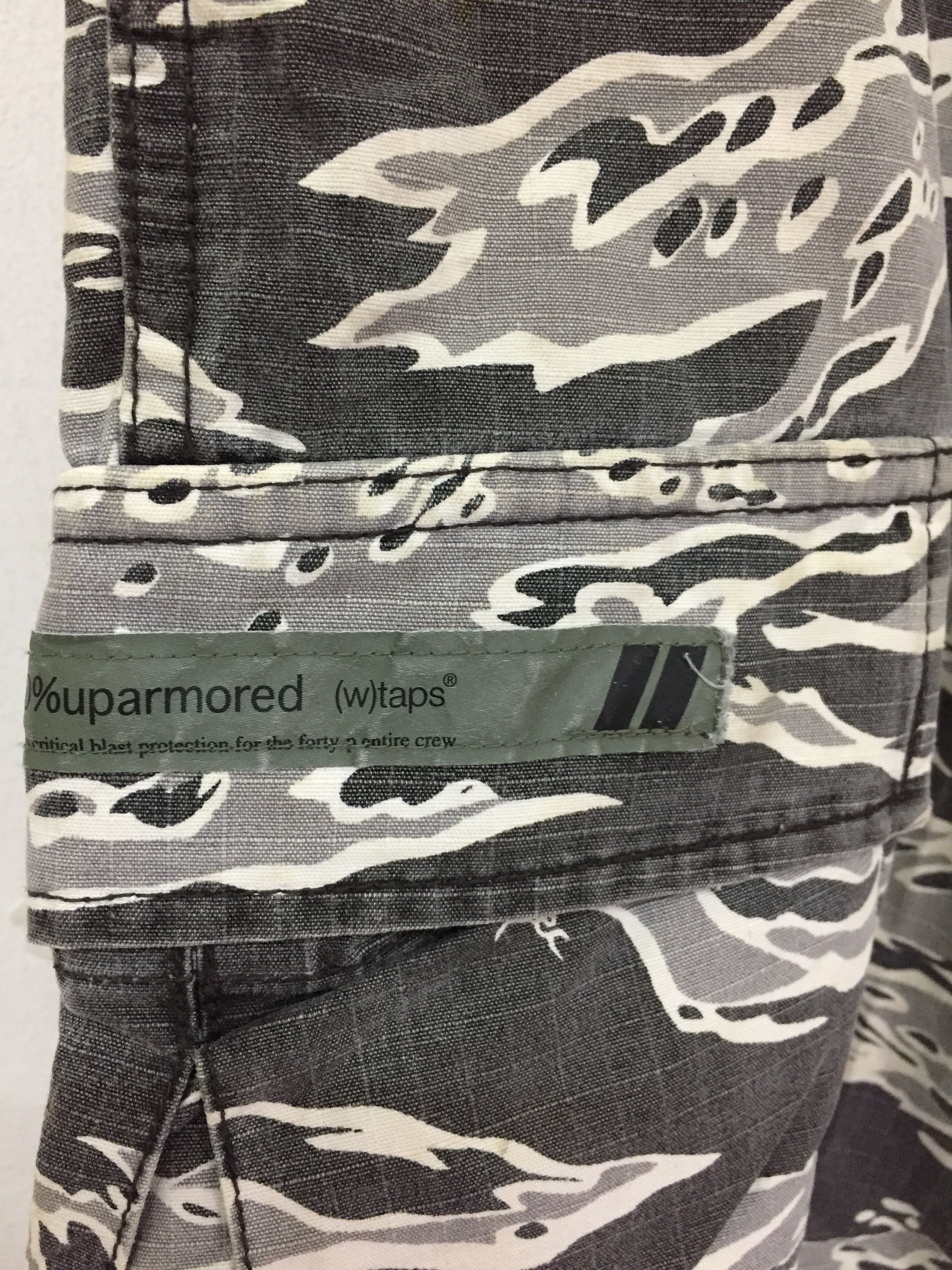 Wtaps 2001 tiger stripe Tactical ristop Cargo Drawstring hem Size US 32 / EU 48 - 8 Thumbnail