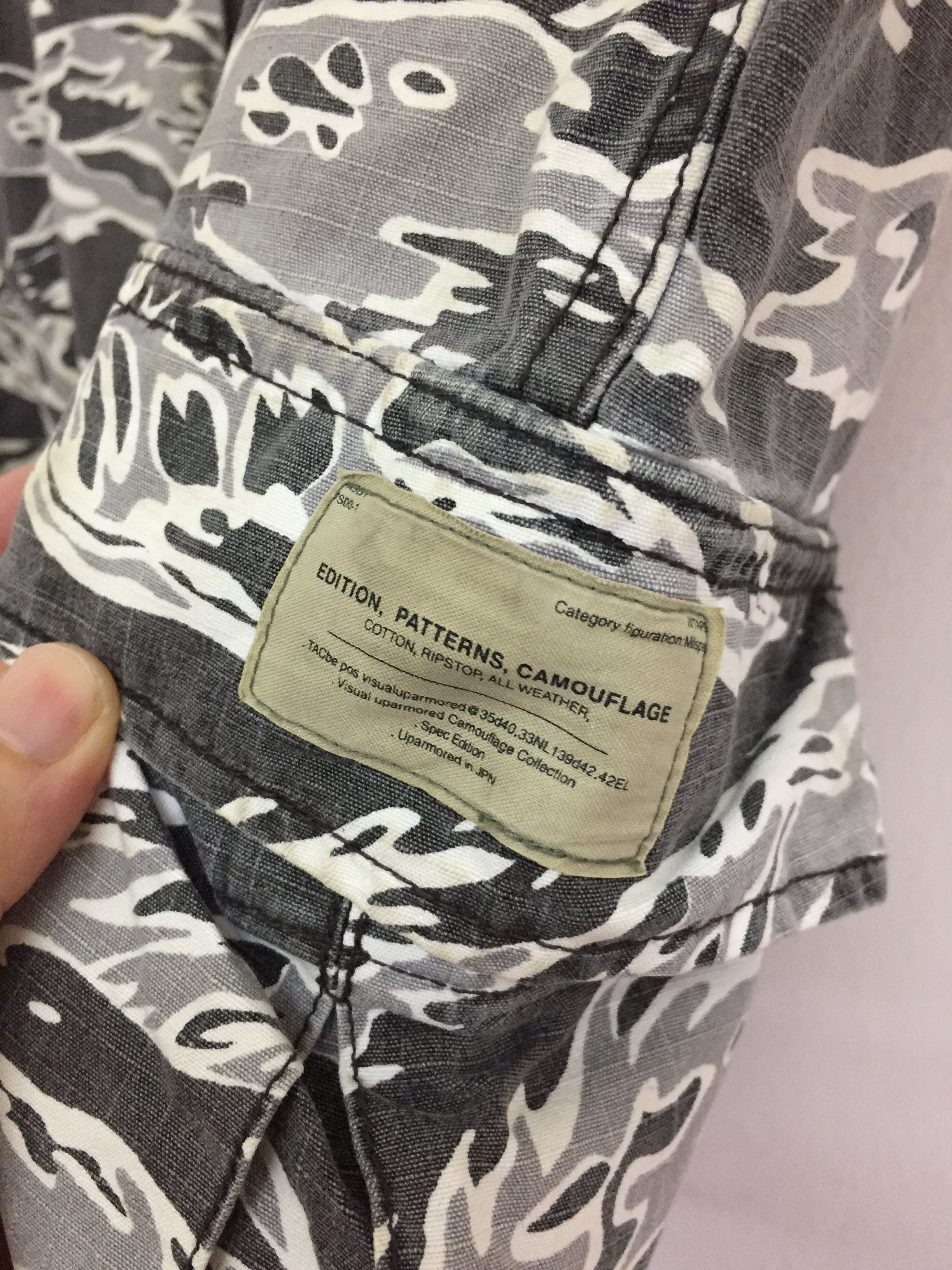 Wtaps 2001 tiger stripe Tactical ristop Cargo Drawstring hem Size US 32 / EU 48 - 9 Thumbnail