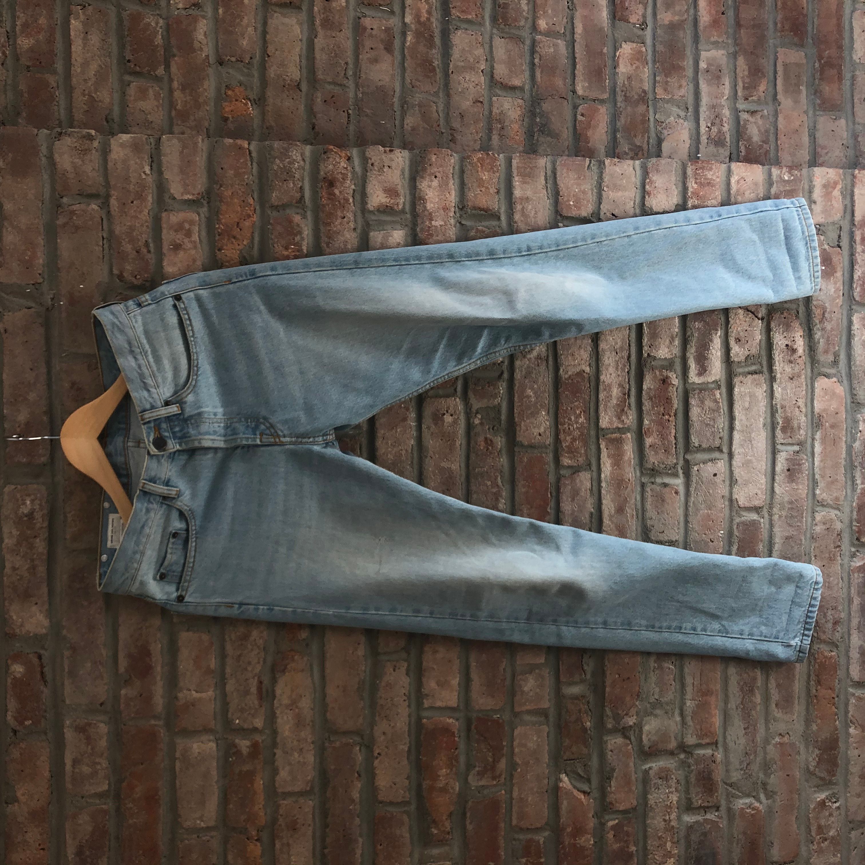 Dries Van Noten Light Blue Wash Denim Jeans Size US 29 - 1 Preview