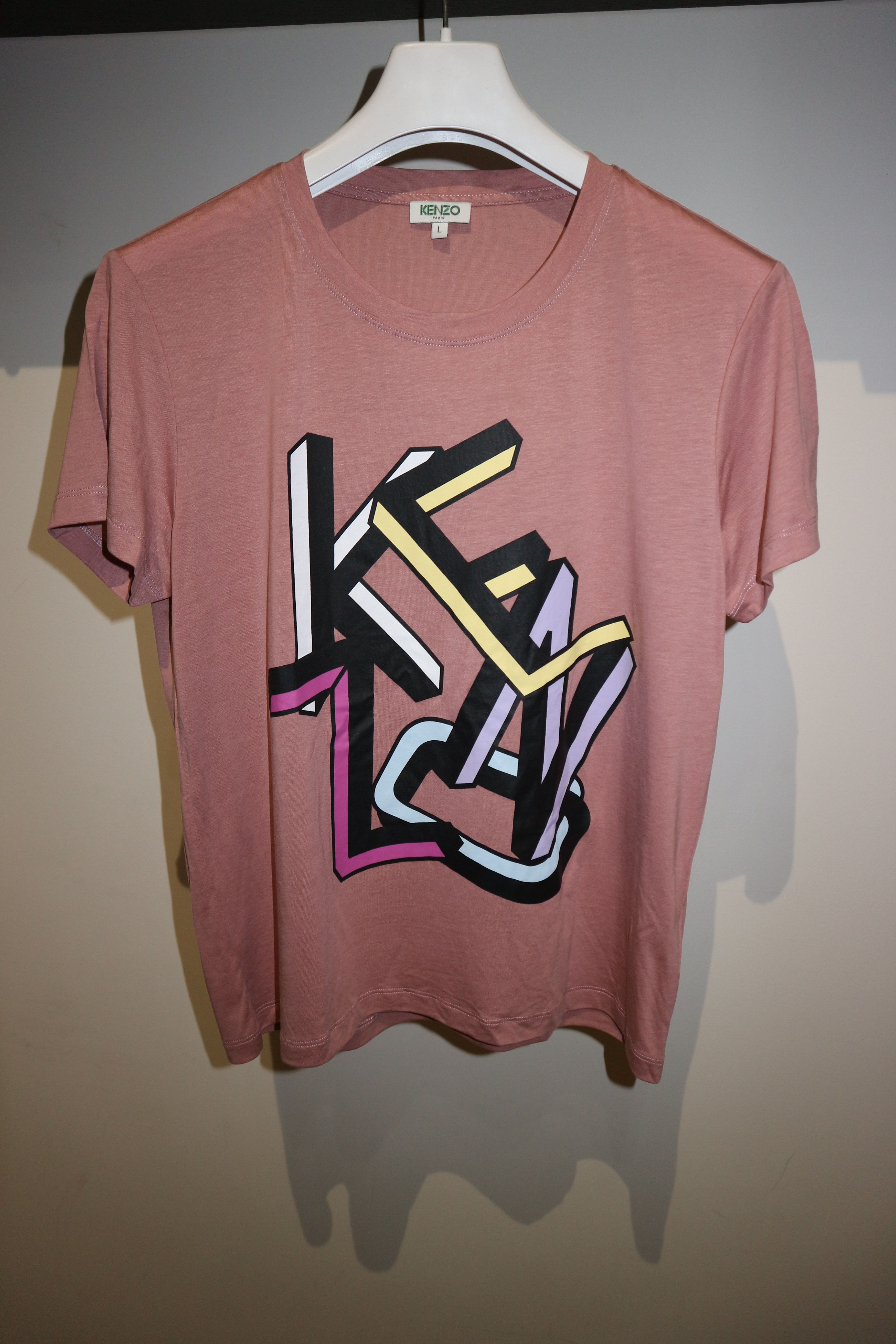 Kenzo logo print t-shirt Size US L / EU 52-54 / 3 - 1 Thumbnail
