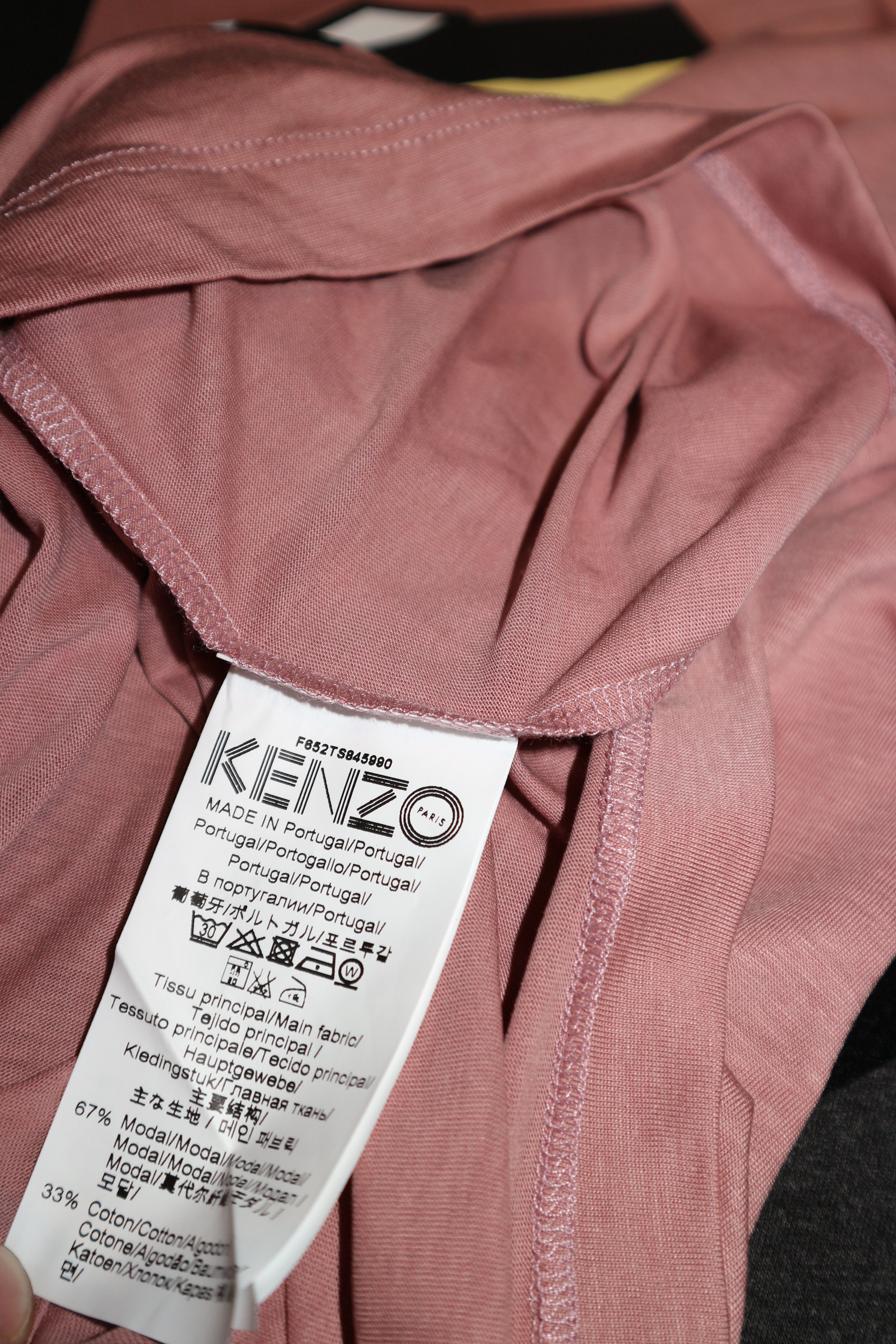 Kenzo logo print t-shirt Size US L / EU 52-54 / 3 - 9 Thumbnail