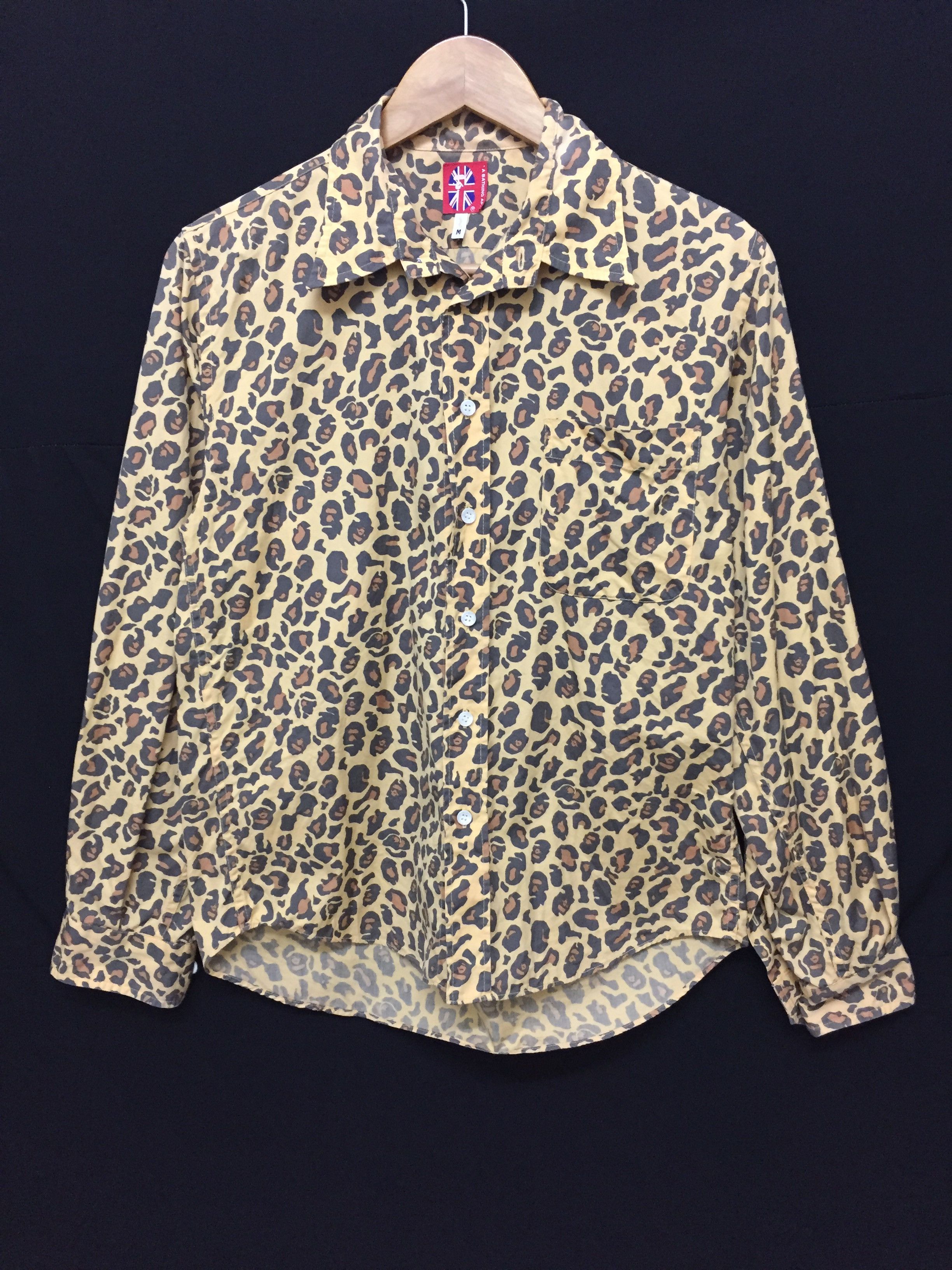 SS2000 Bape Custom Animal Leopard monkey Camo