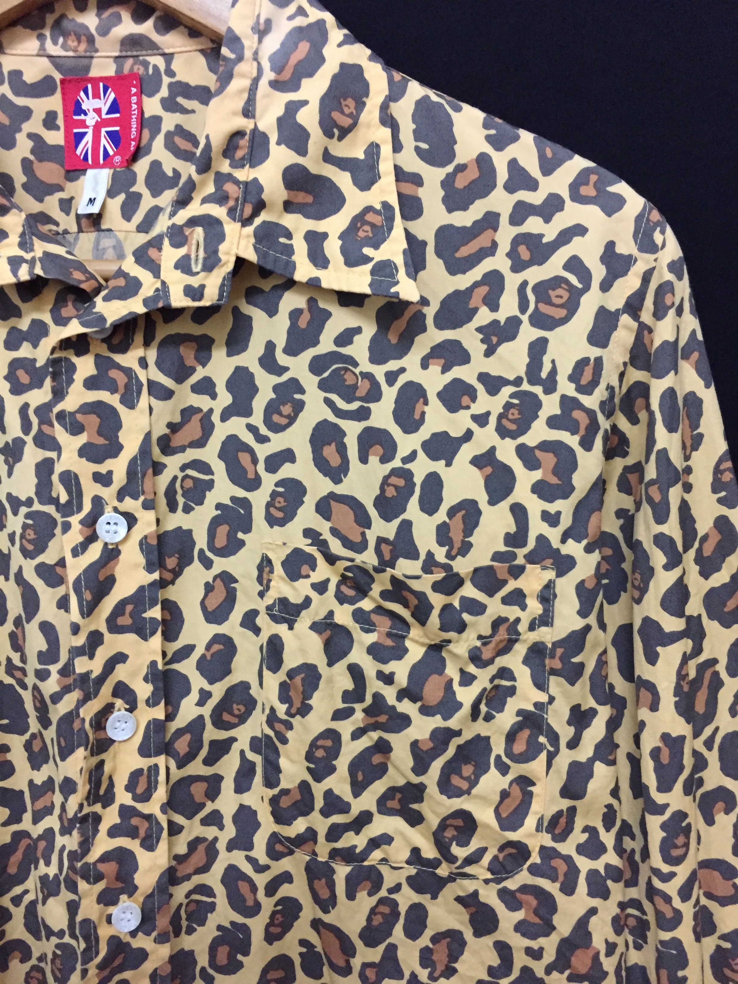 SS2000 Bape Custom Animal Leopard monkey Camo