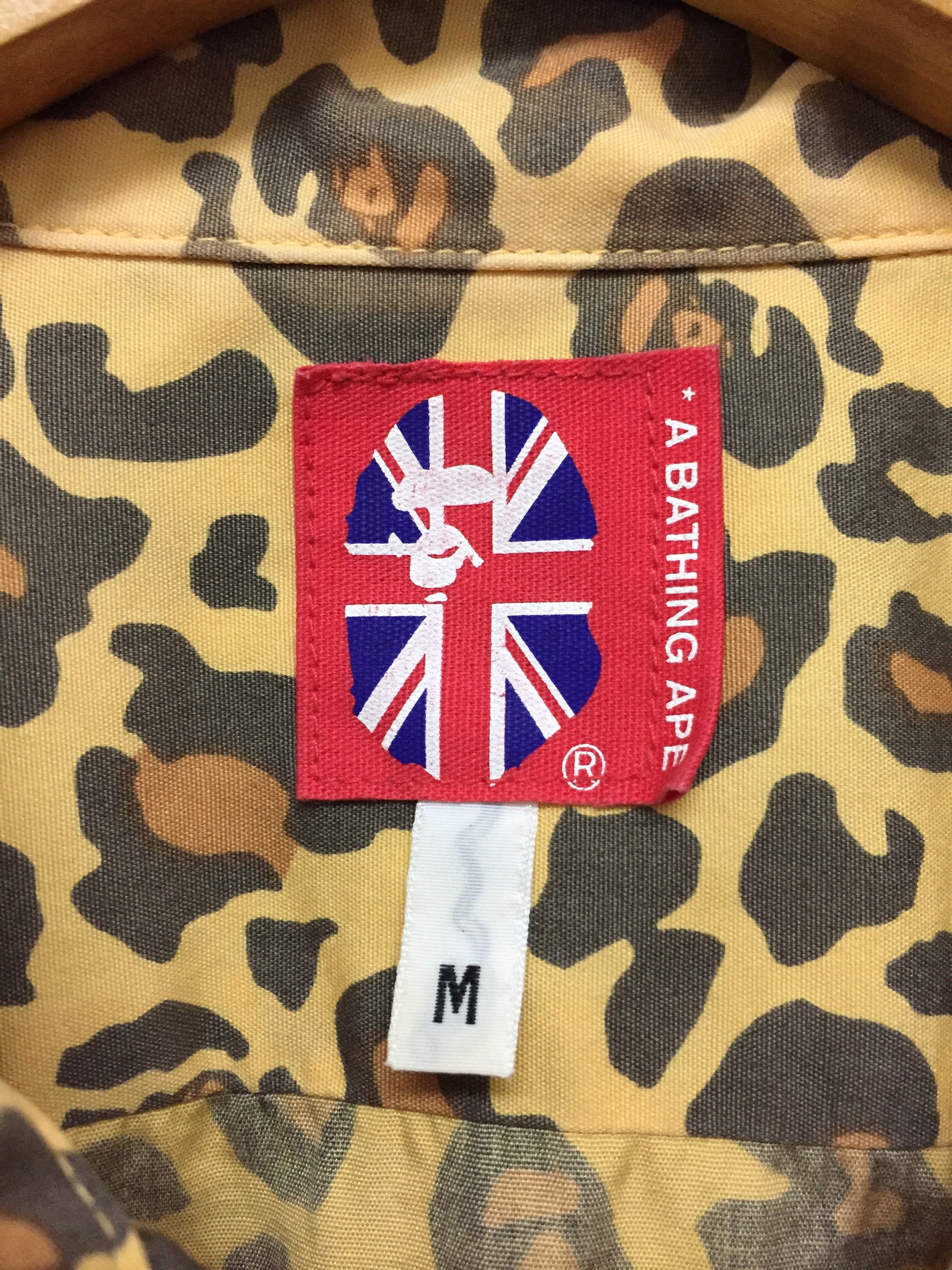 SS2000 Bape Custom Animal Leopard monkey Camo