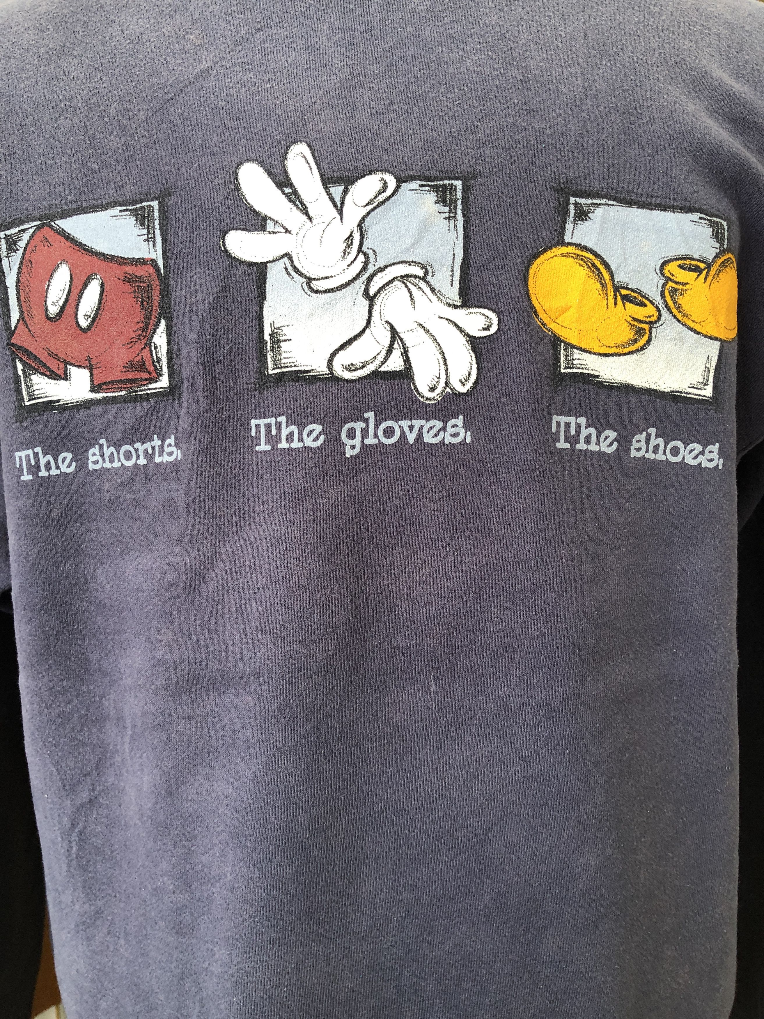 Disney Vintage 80s MICKEY MOUSE Made in USA Size US M / EU 48-50 / 2 - 3 Thumbnail