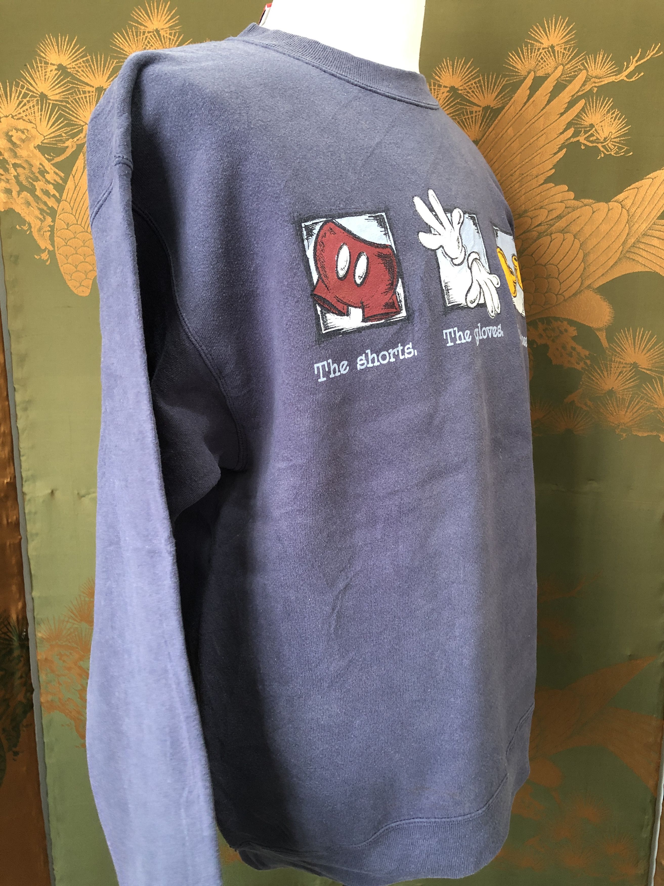 Disney Vintage 80s MICKEY MOUSE Made in USA Size US M / EU 48-50 / 2 - 5 Thumbnail