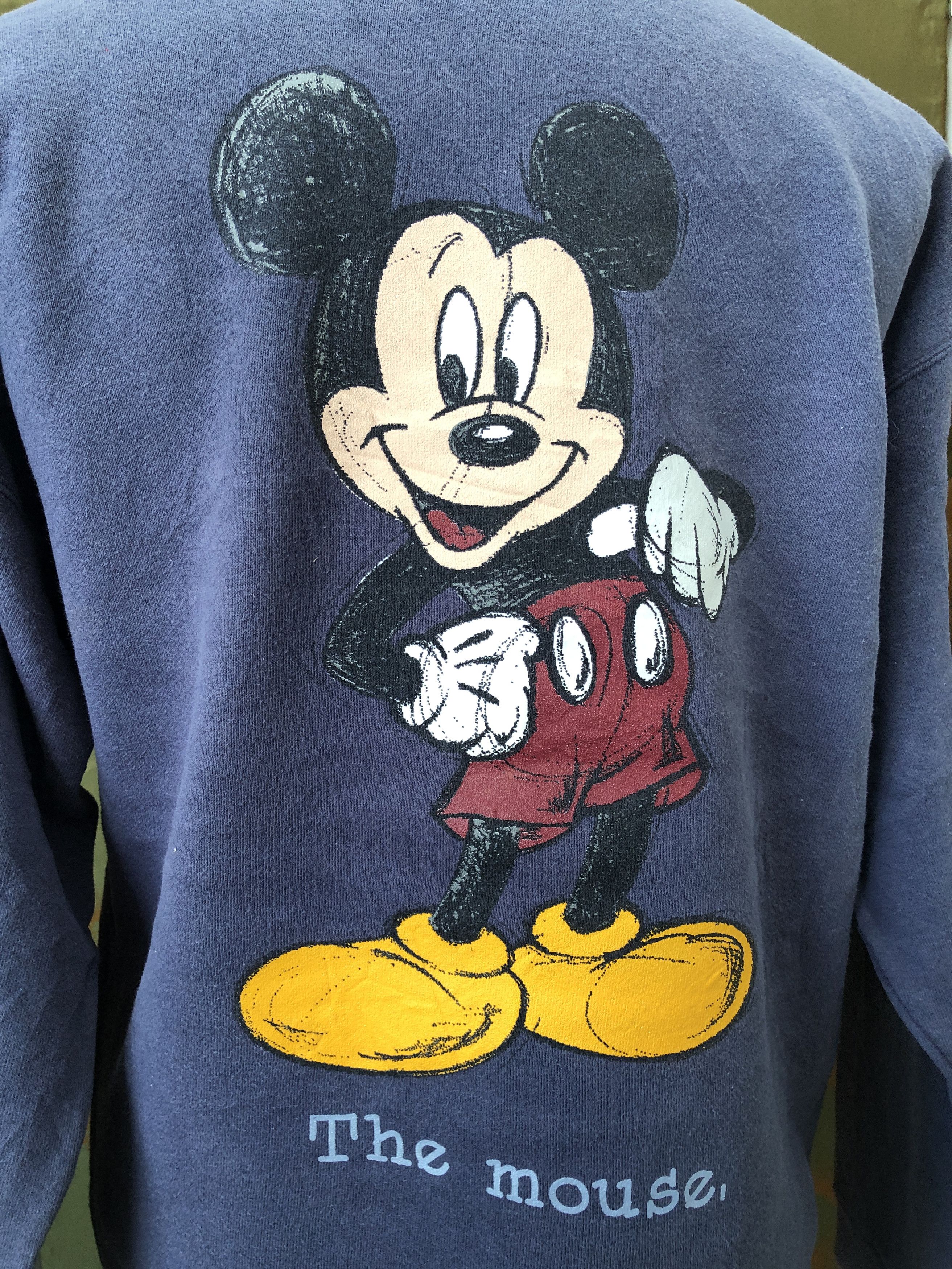Disney Vintage 80s MICKEY MOUSE Made in USA Size US M / EU 48-50 / 2 - 6 Thumbnail