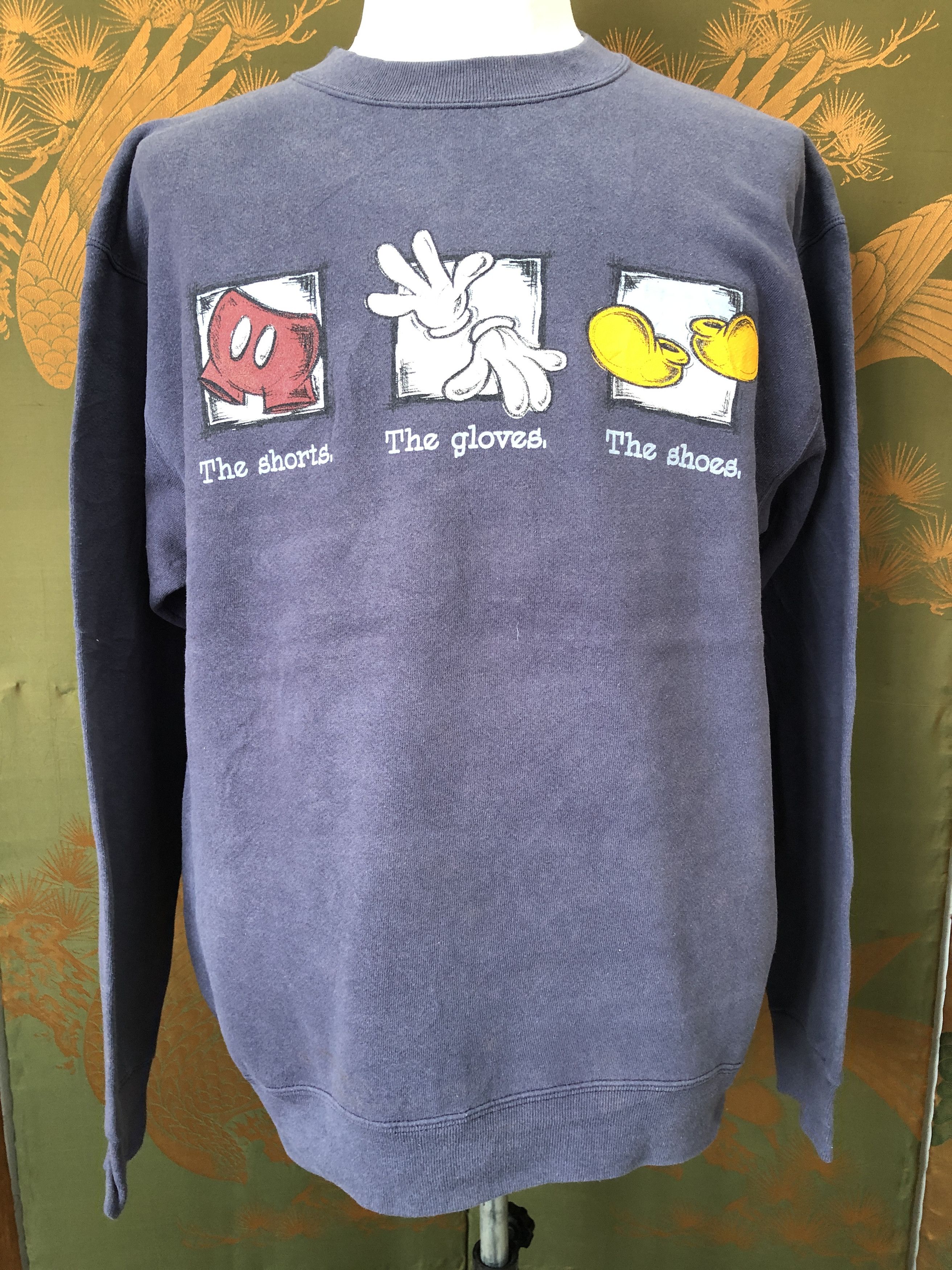 Disney Vintage 80s MICKEY MOUSE Made in USA Size US M / EU 48-50 / 2 - 2 Thumbnail