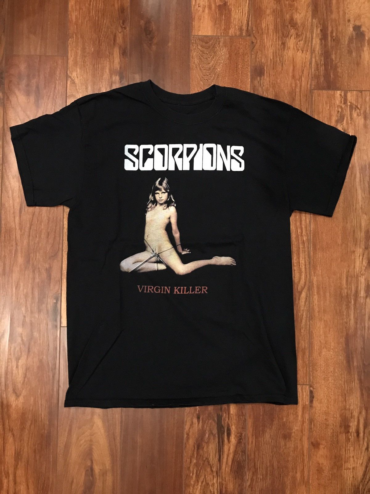 Band Tees × Vintage Vintage 2000's Scorpions Virgin Killer Band Tee |  Grailed