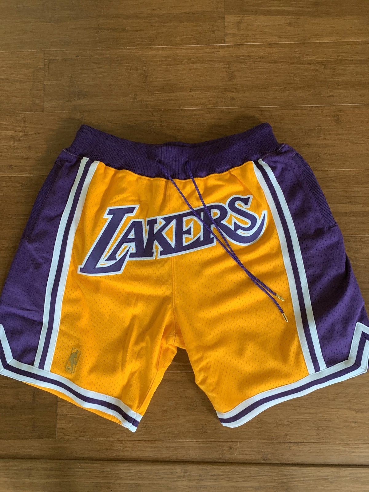 Mitchell & Ness Just Don Retro Basketball Shorts 1996-97 Los Angeles Lakers  Unisex Shorts #7