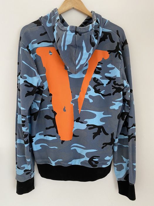 Vlone friends outlet hoodie camo