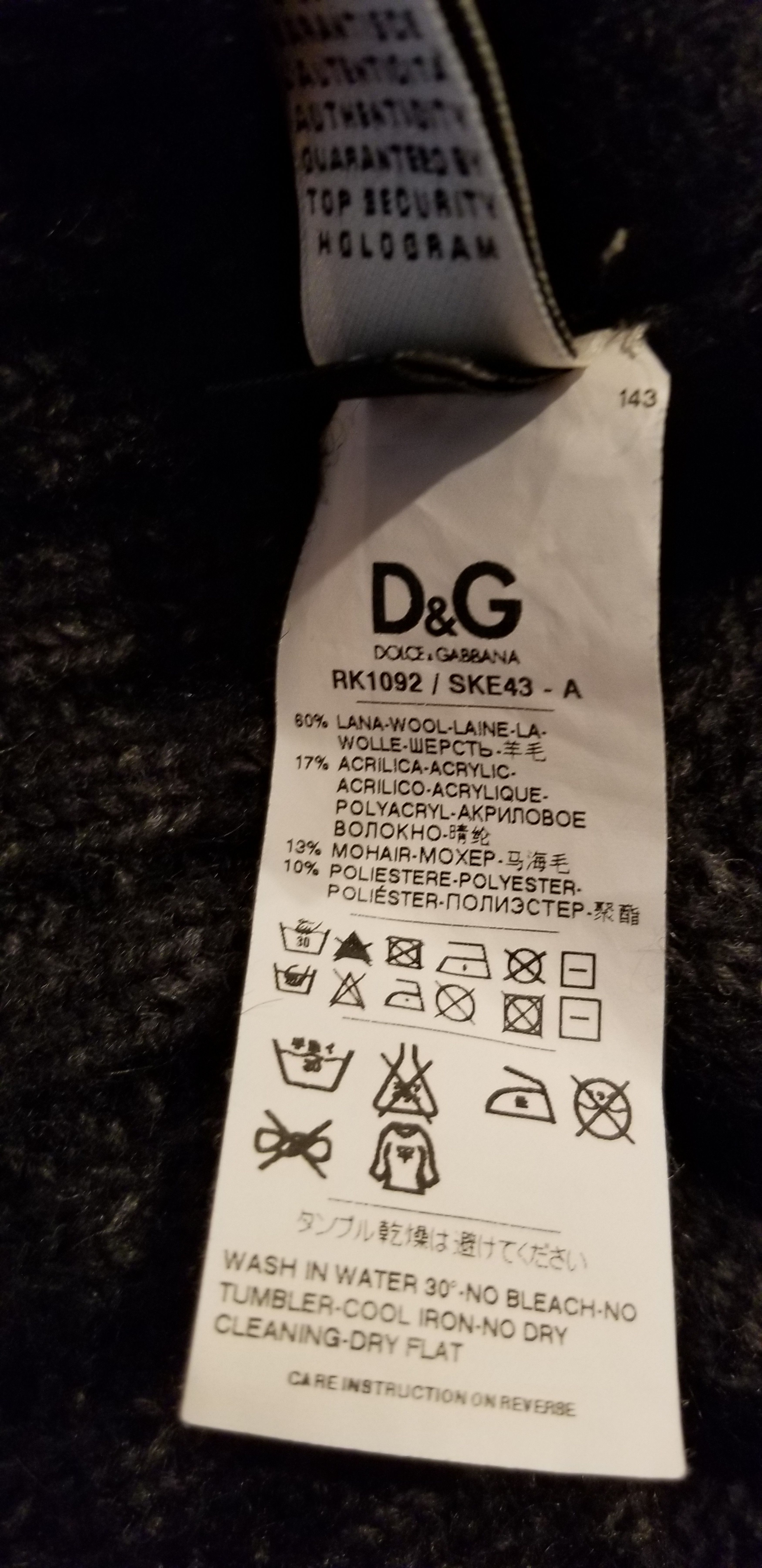 Dolce & Gabbana Dolce & Gabbana Sweater Pullover Size US M / EU 48-50 / 2 - 6 Thumbnail