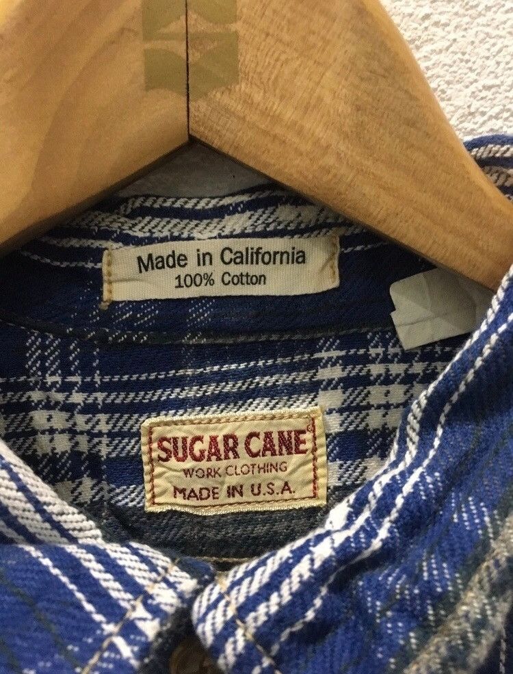 Sugar Cane Sugar Cane Double Pocket Plaid Tartan Size US M / EU 48-50 / 2 - 3 Thumbnail