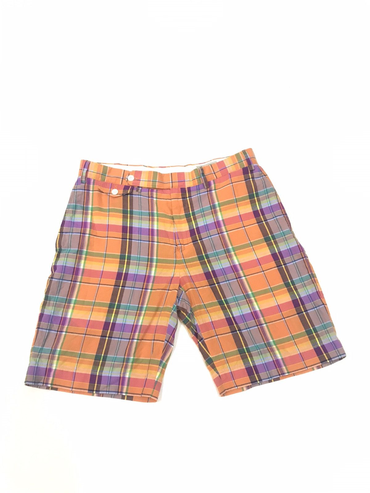 POLO RALPH LAUREN INDIA MADRAS CHECKERED SHORTS PANTS