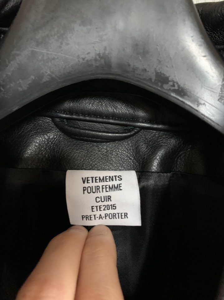 Vetements 15SS Oversized Single Rider Jacket Size US M / EU 48-50 / 2 - 5 Thumbnail